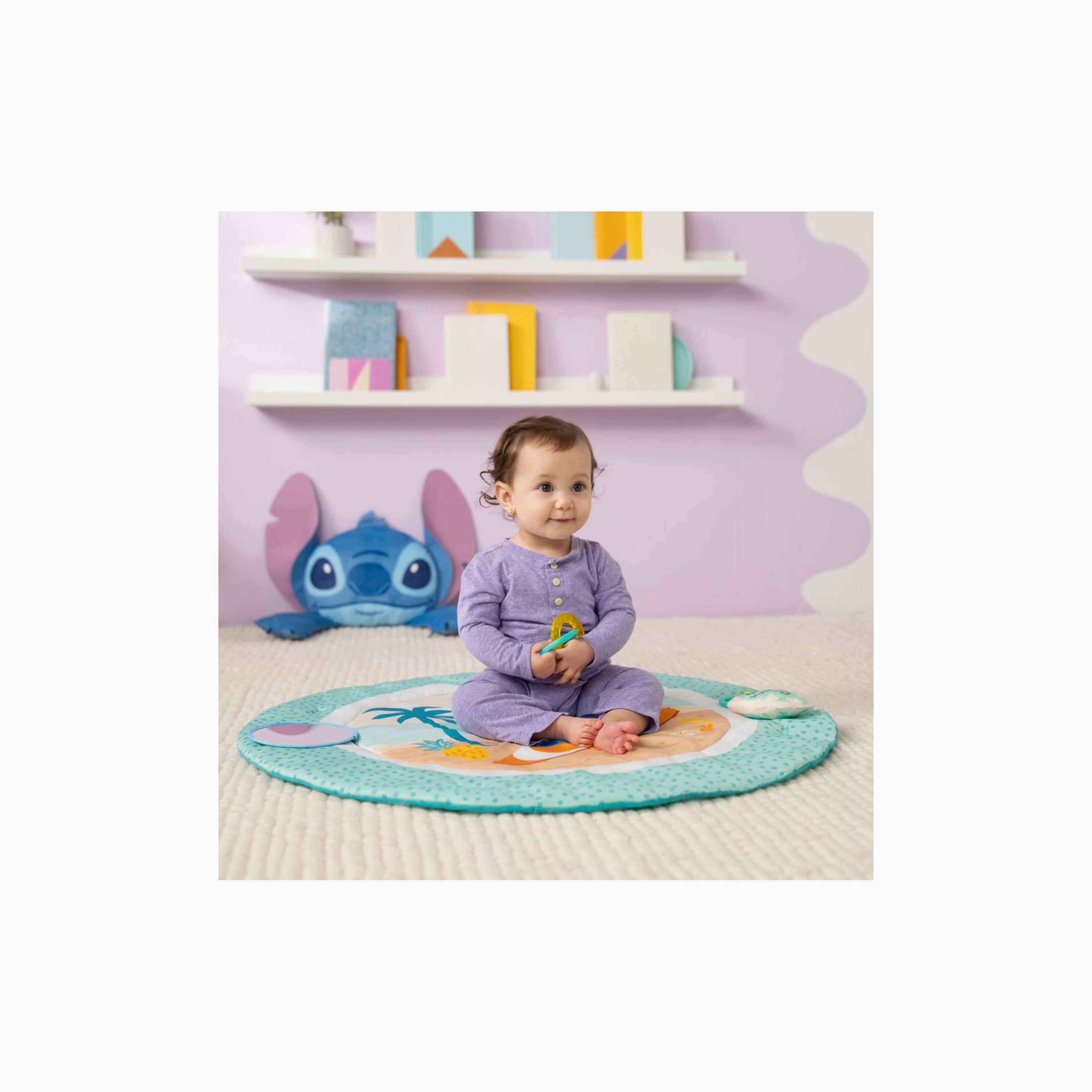 Bright Starts Stitch Party-in-Paradise Activity Gym with 5-Piece Detachable Activity Toys-baby-infantactivity-playgyms-image-4
