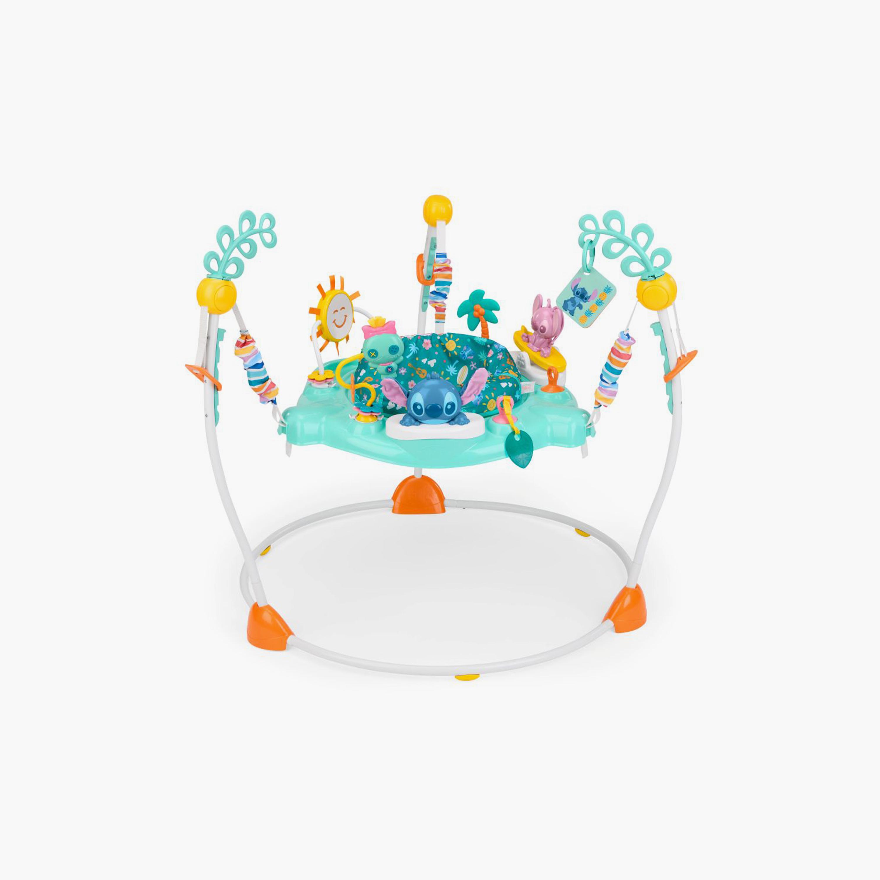 نطاطة أنشطة ستيتش ليتل أوهانا مع ألعاب قابلة للفصل من برايت ستارتس-baby-infantactivity-bouncers-image-1
