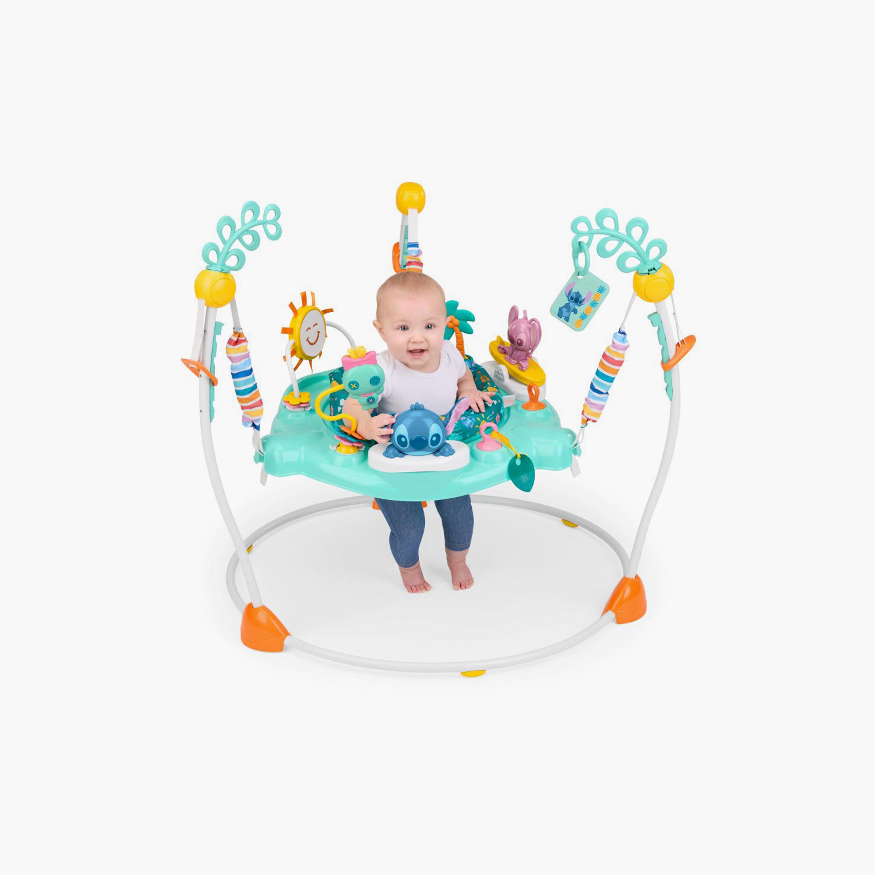نطاطة أنشطة ستيتش ليتل أوهانا مع ألعاب قابلة للفصل من برايت ستارتس-baby-infantactivity-bouncers-image-2