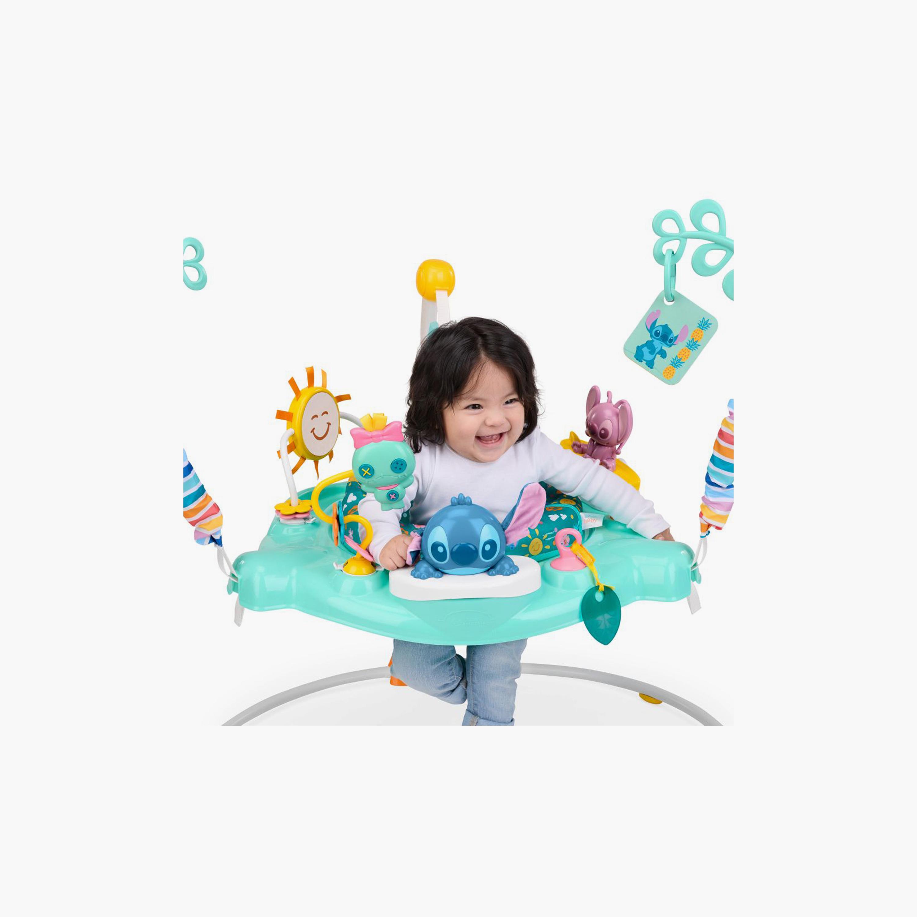 نطاطة أنشطة ستيتش ليتل أوهانا مع ألعاب قابلة للفصل من برايت ستارتس-baby-infantactivity-bouncers-image-3