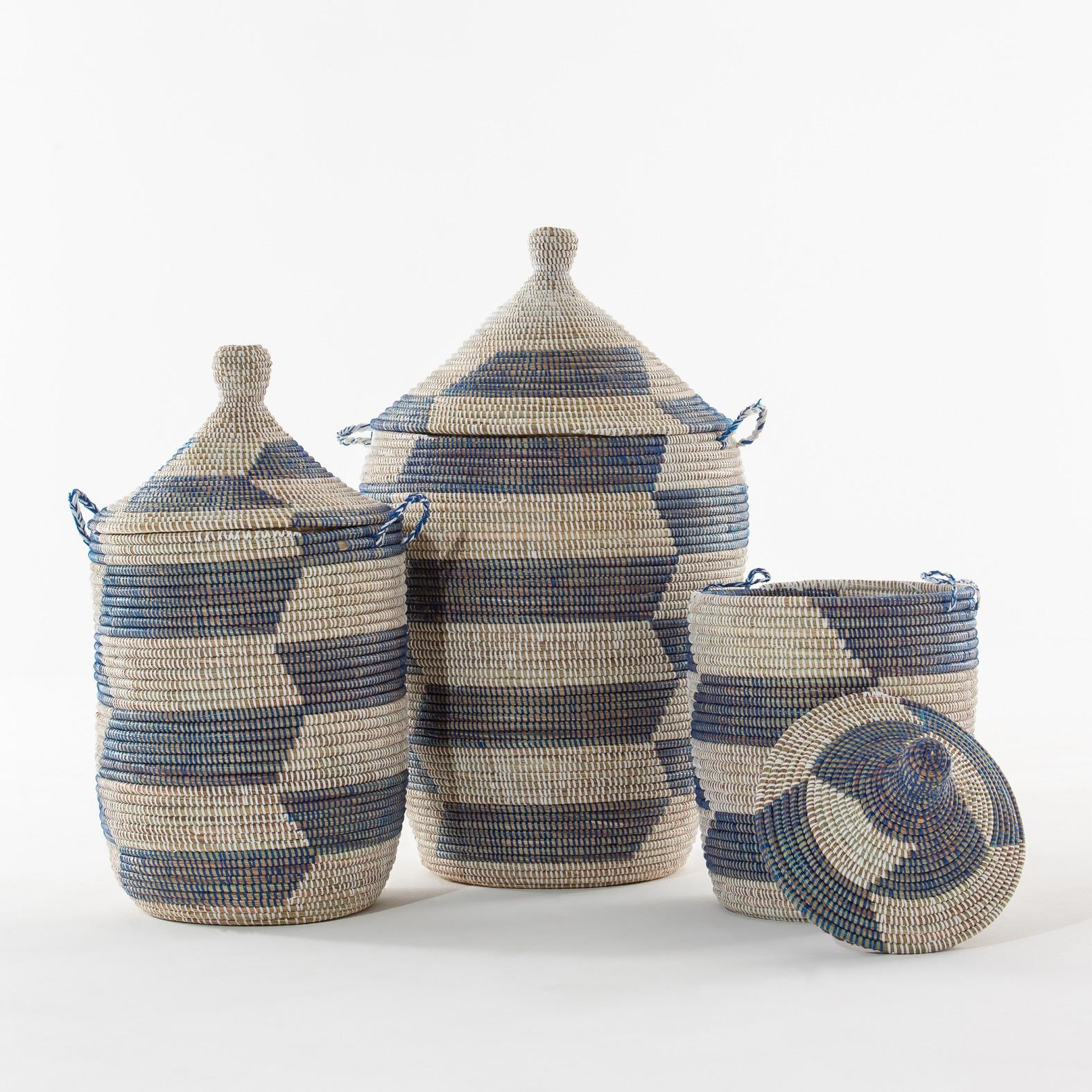 Home Kode Maisha Handmade Basket - Set of 3