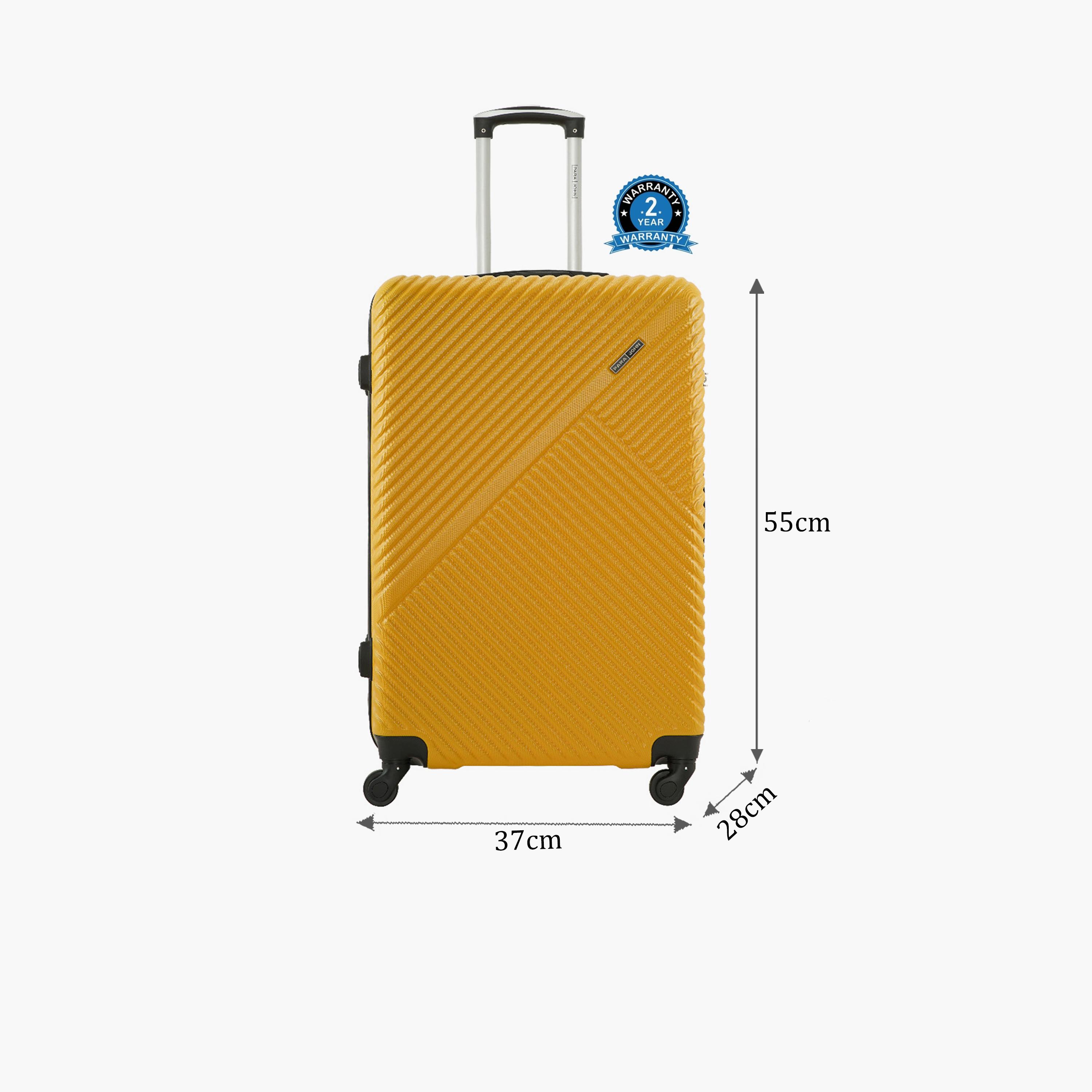 Para John Vizro 50.8 CM Small Cabin ABS Hard Sided 4-Wheeler Spinner Trolley Bag with Combination Lock-travel-luggagesandbags-luggage-image-2