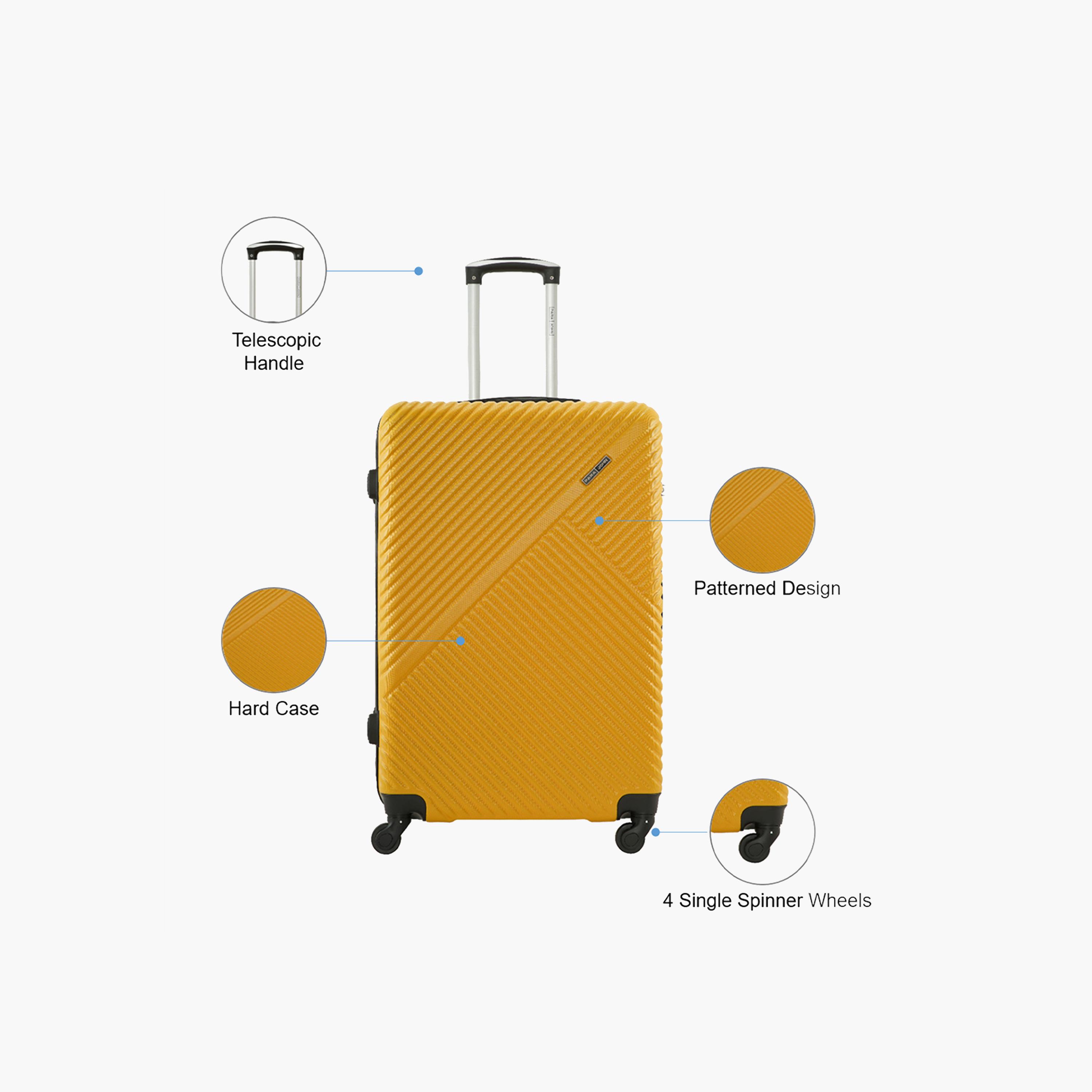 Para John Vizro 50.8 CM Small Cabin ABS Hard Sided 4-Wheeler Spinner Trolley Bag with Combination Lock-travel-luggagesandbags-luggage-image-3