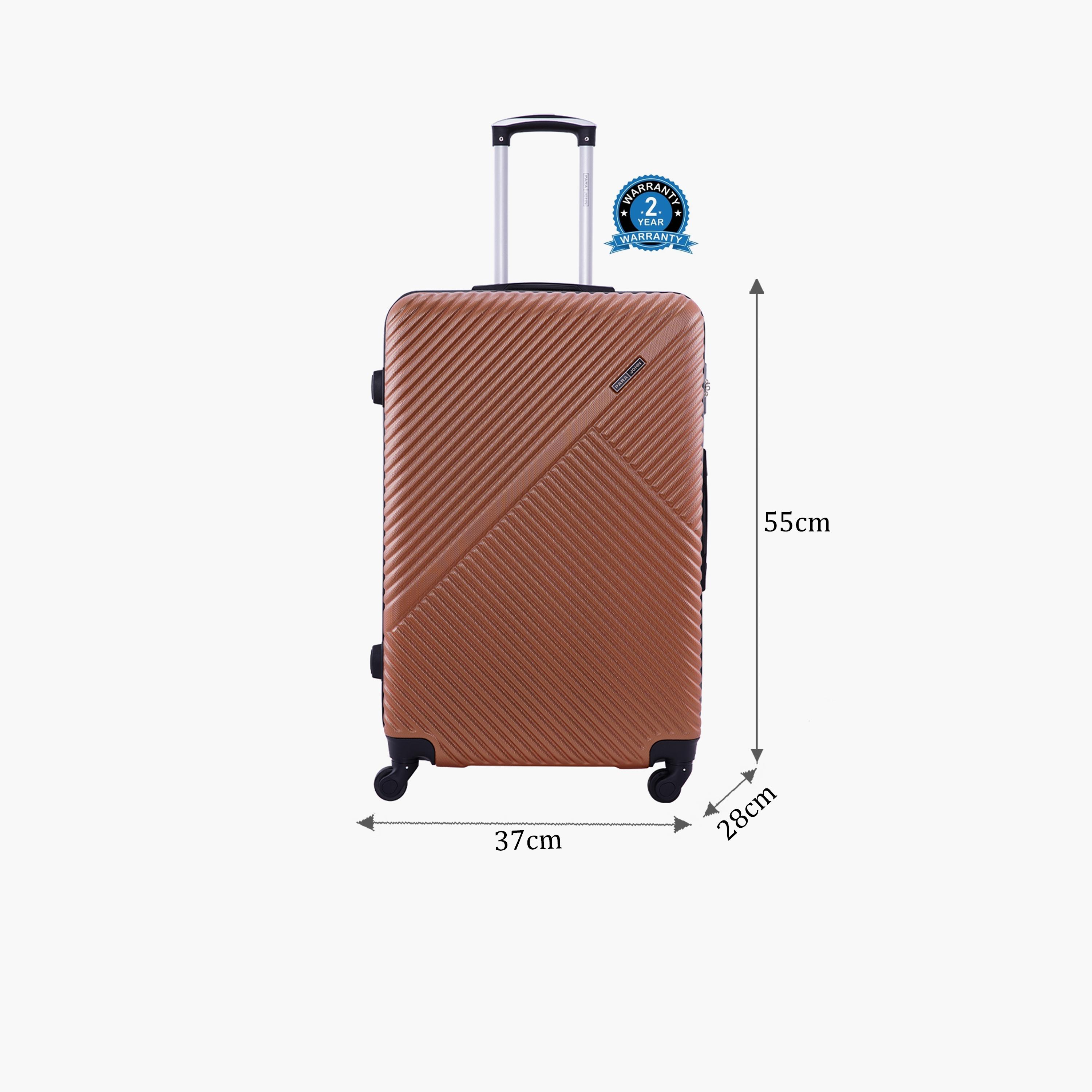 Para John Vizro 50.8 CM Small Cabin ABS Hard Sided 4-Wheeler Spinner Trolley Bag with Combination Lock-travel-luggagesandbags-luggage-image-2