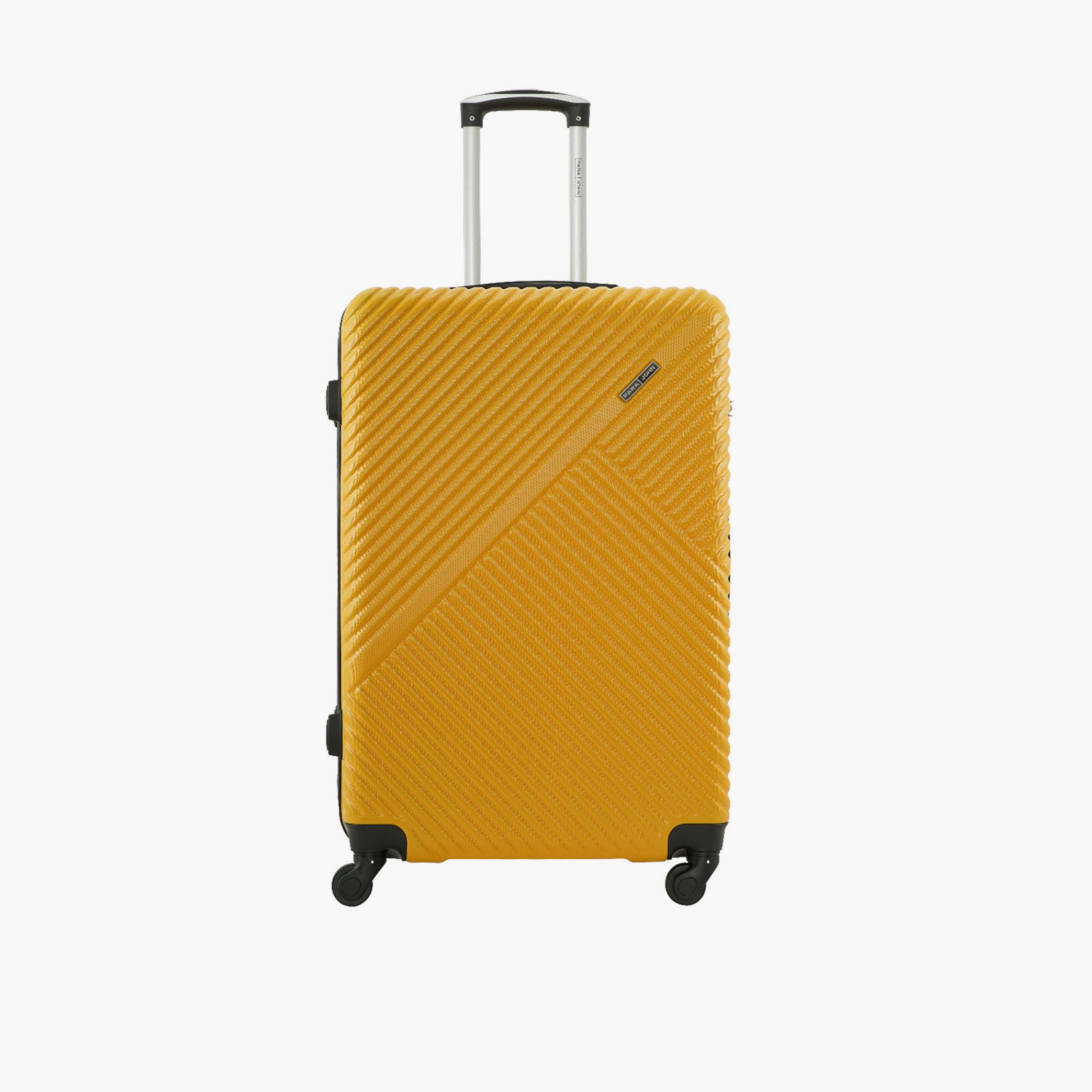 Para John Vizro 60.96 CM Medium Check-in ABS Hard Sided 4-Wheeler Spinner Trolley Bag with Combination Lock-travel-luggagesandbags-luggage-image-1