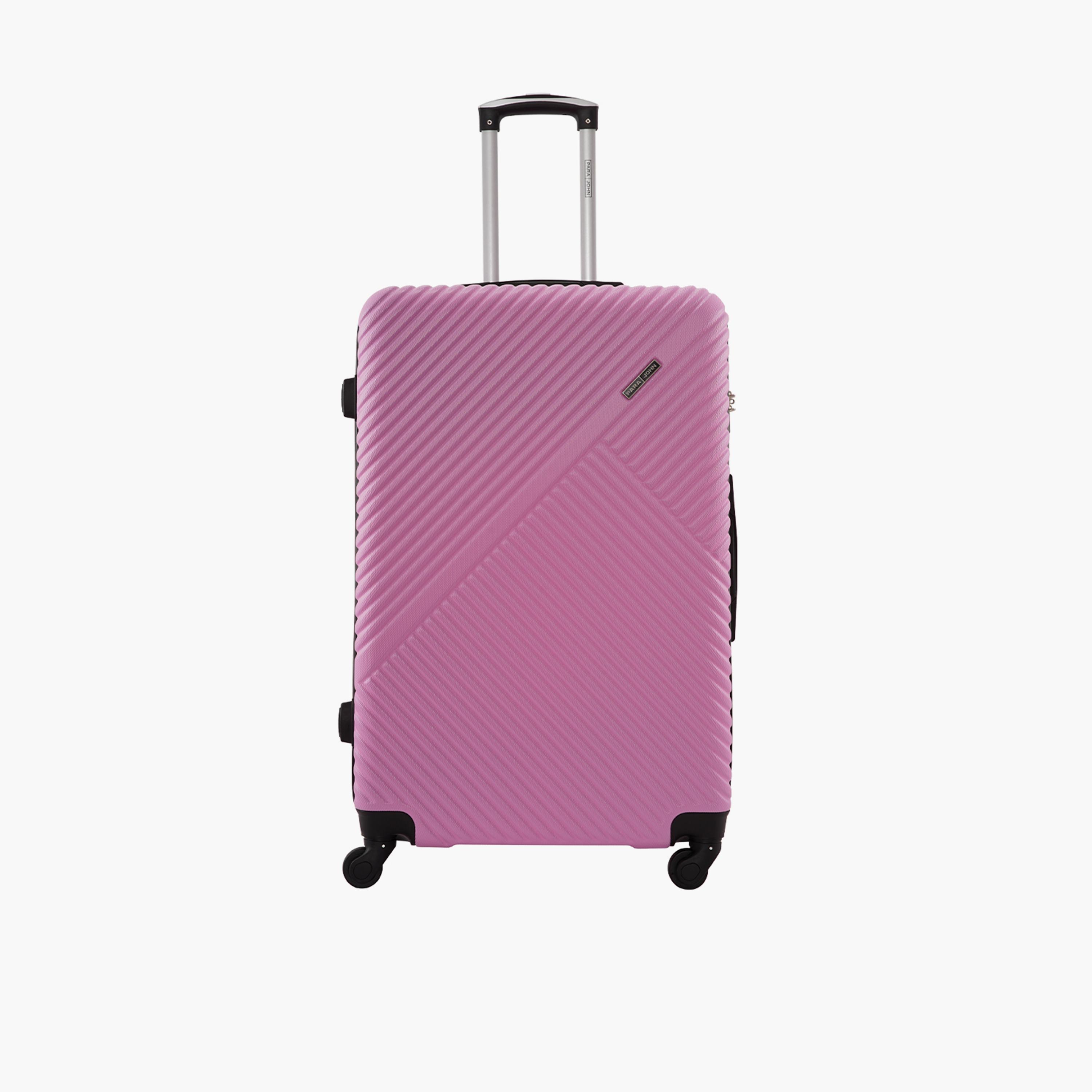 Para John Vizro 60.96 CM Medium Check-in ABS Hard Sided 4-Wheeler Spinner Trolley Bag with Combination Lock-travel-luggagesandbags-luggage-image-1
