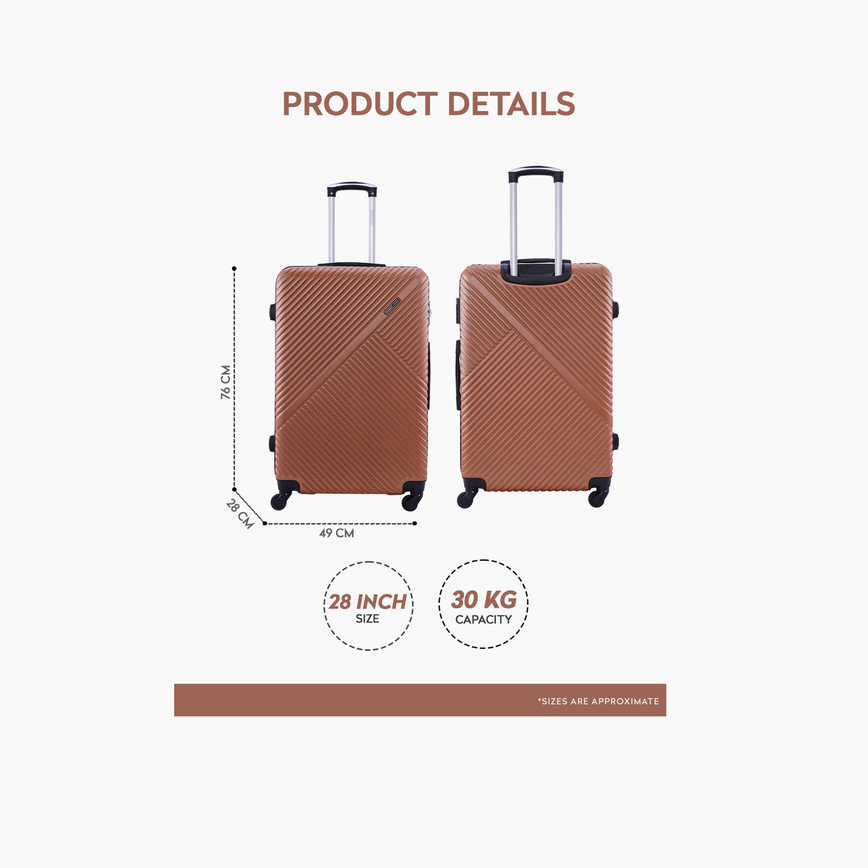 Para John Vizro 71.12 CM Large Check-in ABS Hard Sided 4-Wheeler Spinner Trolley Bag with Combination Lock-travel-luggagesandbags-luggage-image-4