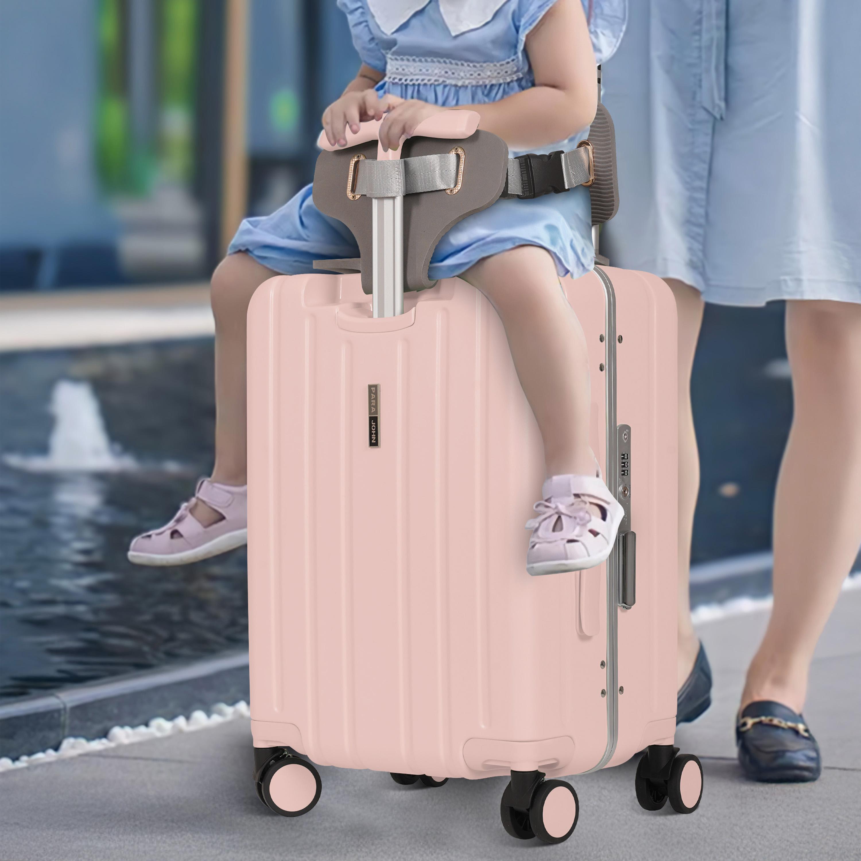 Para John BabyRide 50.8 CM Small Cabin Polycarbonate with ABS Hard Sided 4-Wheeler Spinner Trolley Bag with Combination Lock-travel-luggagesandbags-luggage-image-12