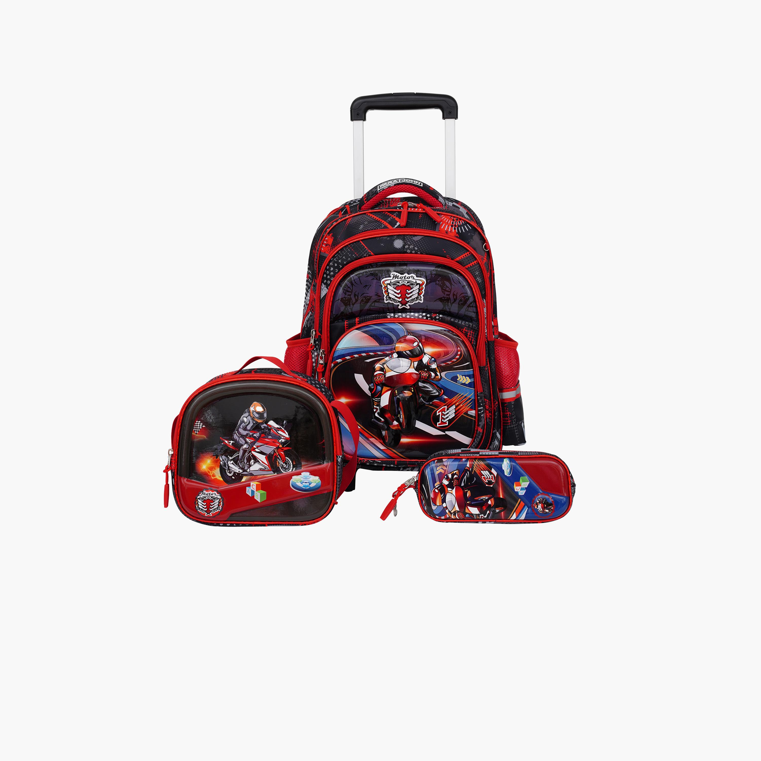 Para John 27.6L Backpack Sets, Nylon, Lightweight  | PJSB6084-school-bagsandbackpacks-backpacks-image-1