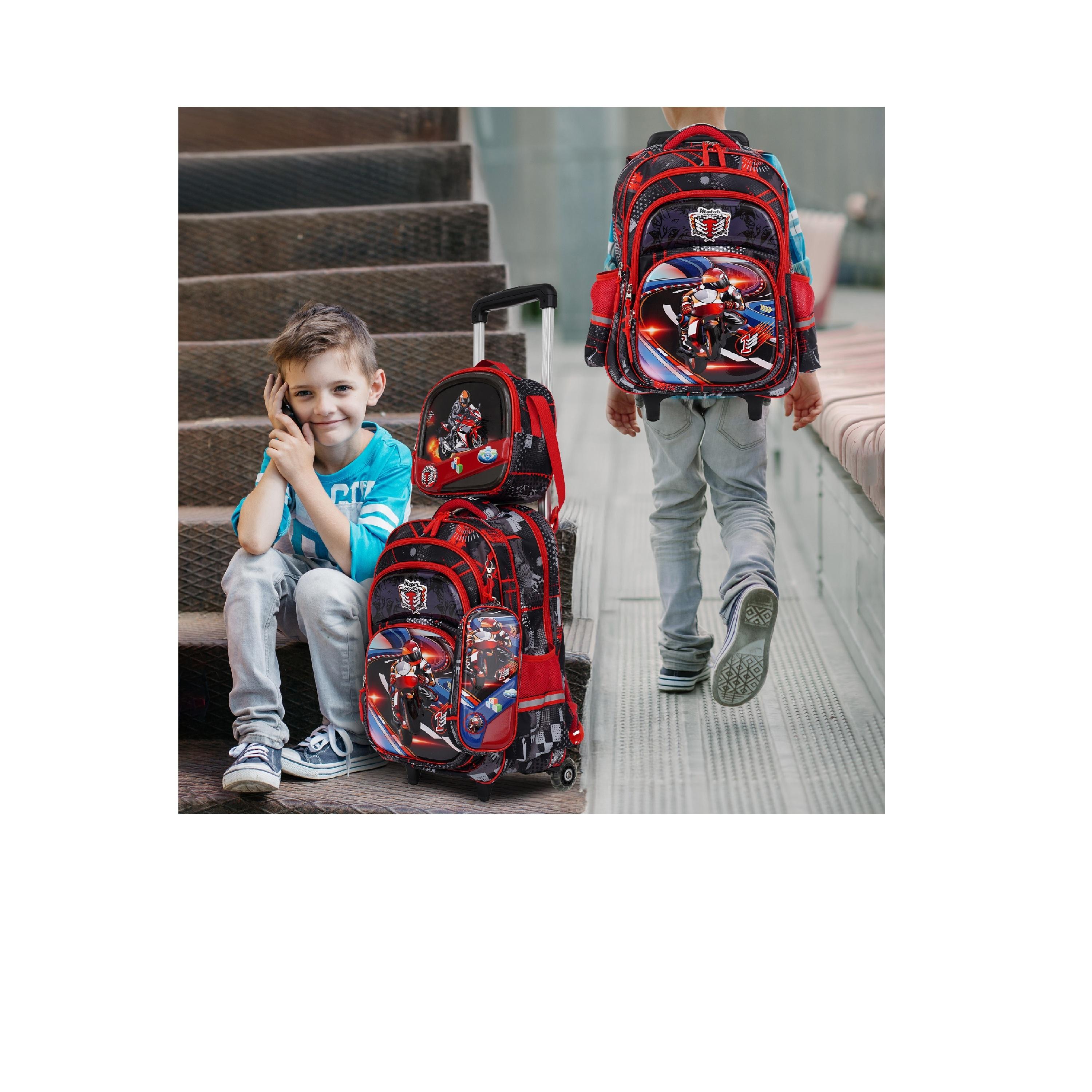 Para John 27.6L Backpack Sets, Nylon, Lightweight  | PJSB6084-school-bagsandbackpacks-backpacks-image-4