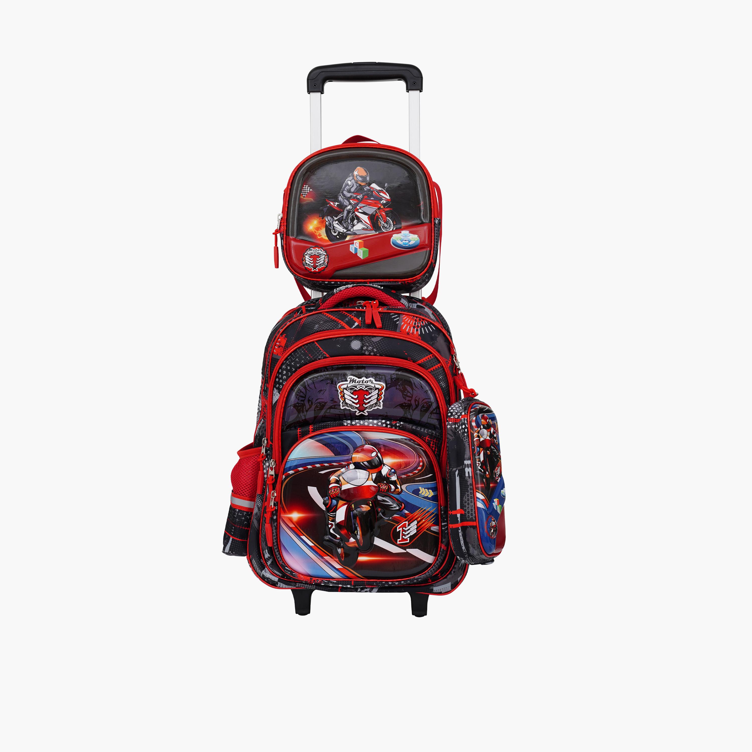 Para John 27.6L Backpack Sets, Nylon, Lightweight  | PJSB6084-school-bagsandbackpacks-backpacks-image-5