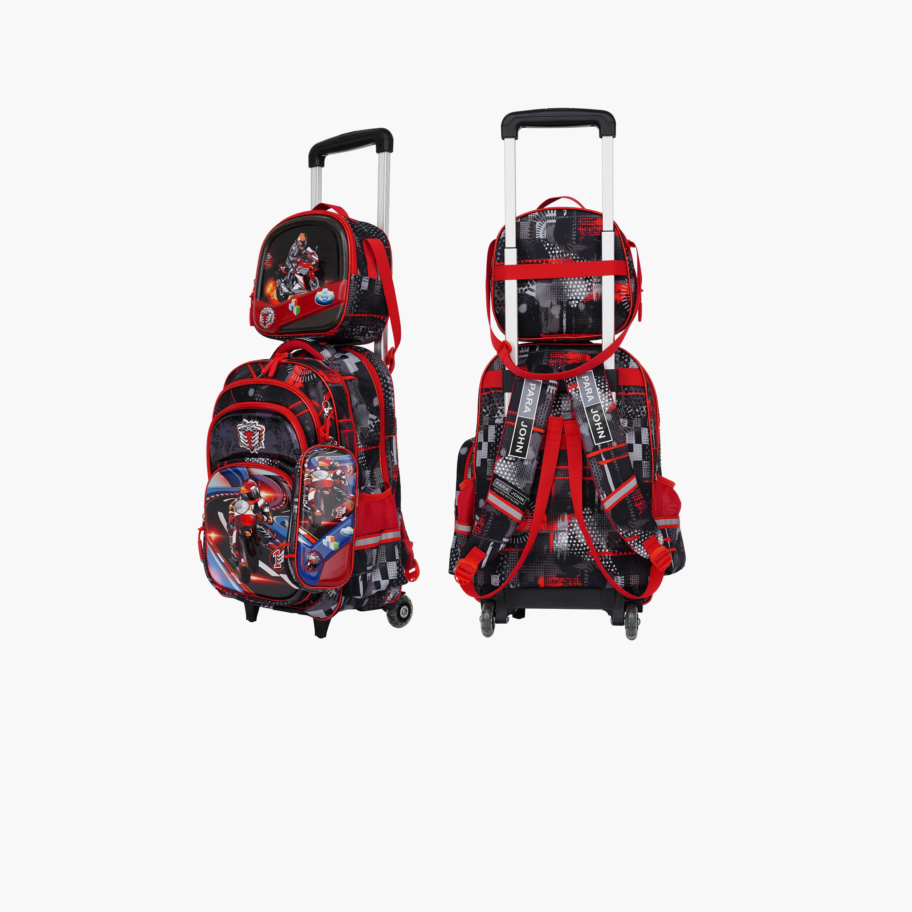 Para John 27.6L Backpack Sets, Nylon, Lightweight  | PJSB6084-school-bagsandbackpacks-backpacks-image-6
