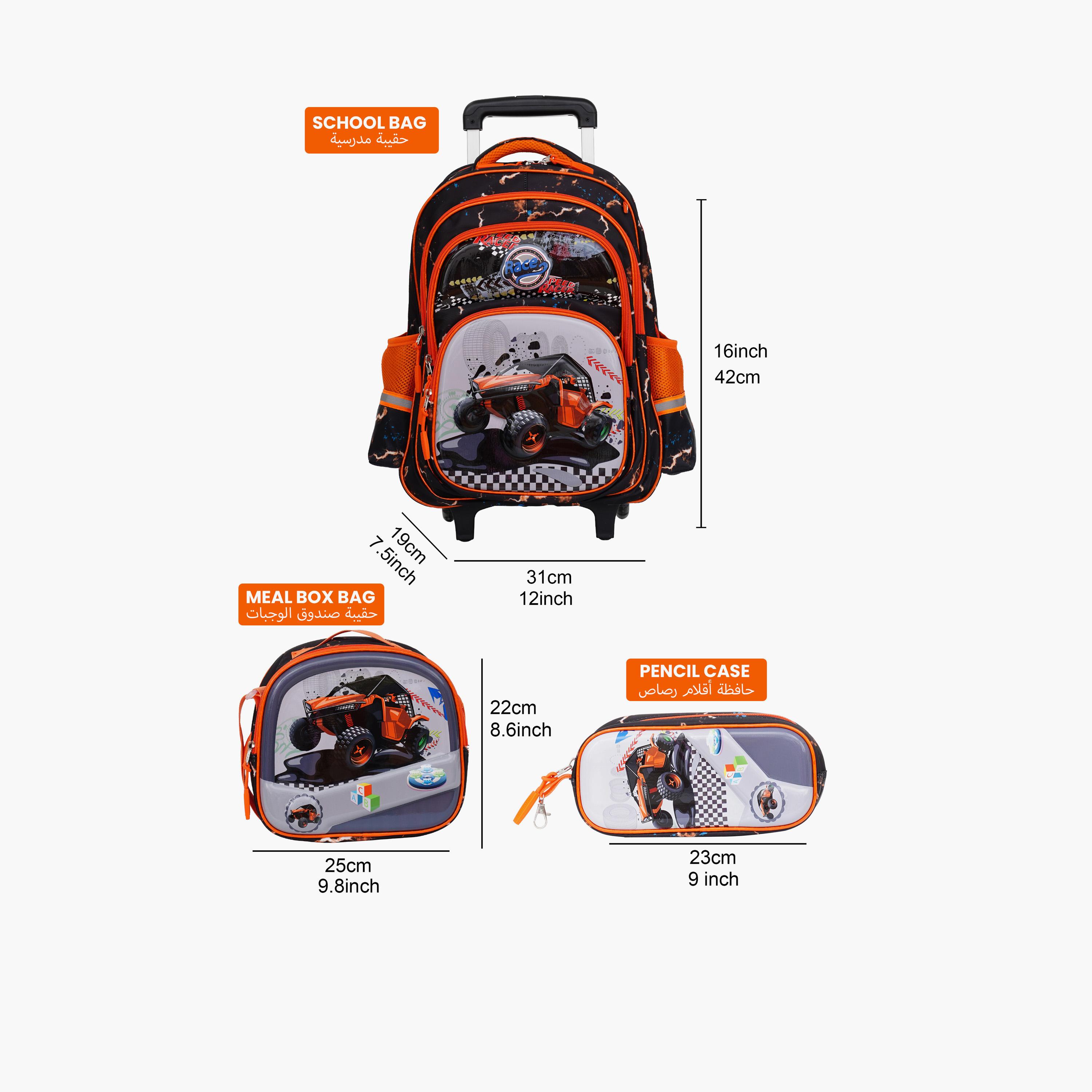 Para John 27.6L Backpack Sets, Nylon, Lightweight  | PJSB6084-school-bagsandbackpacks-backpacks-image-8