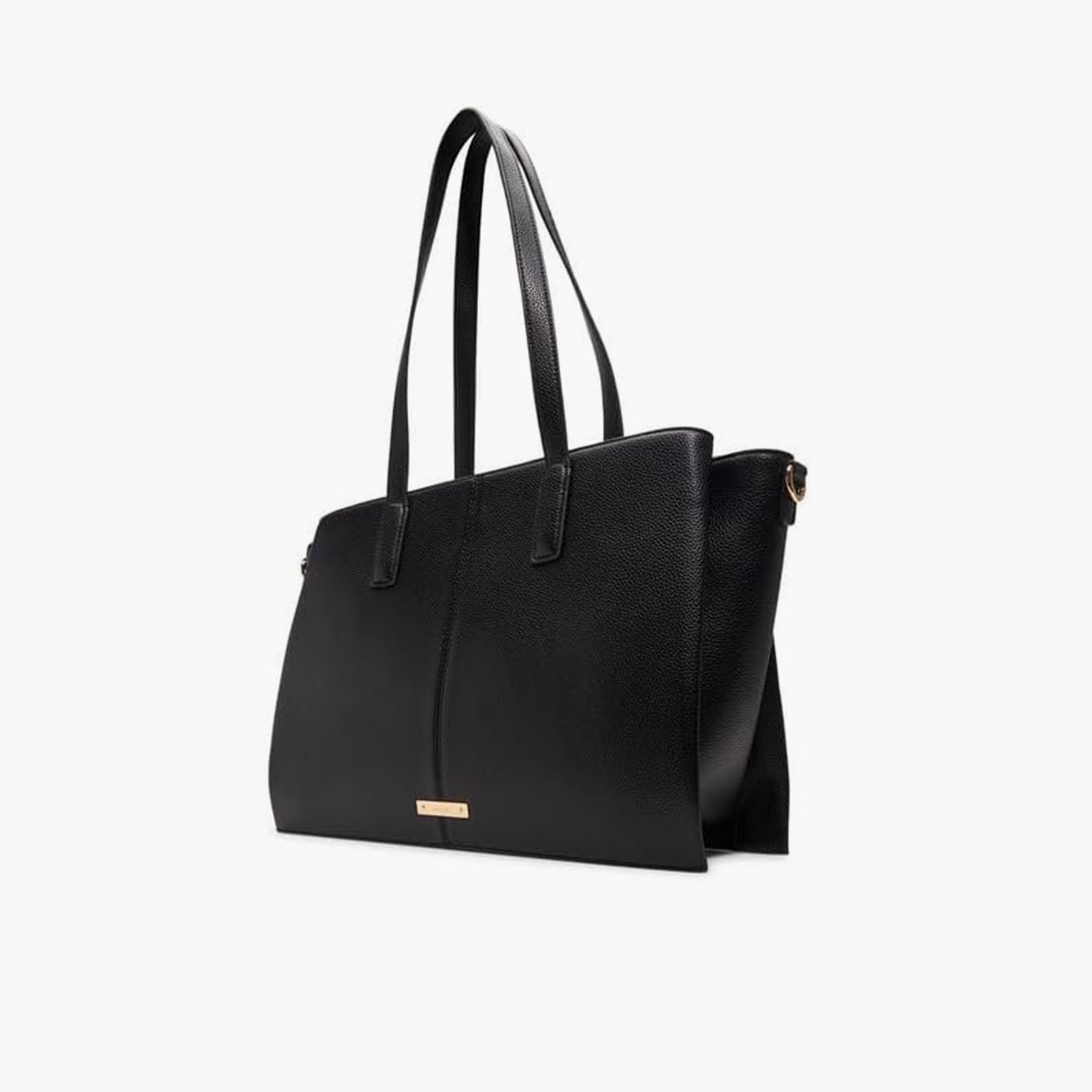 حقيبة كتف هاوريديا سادة بمقبضين مع سحاب وحزام قابل للفصل-women-bagsandwallets-handbags-image-2
