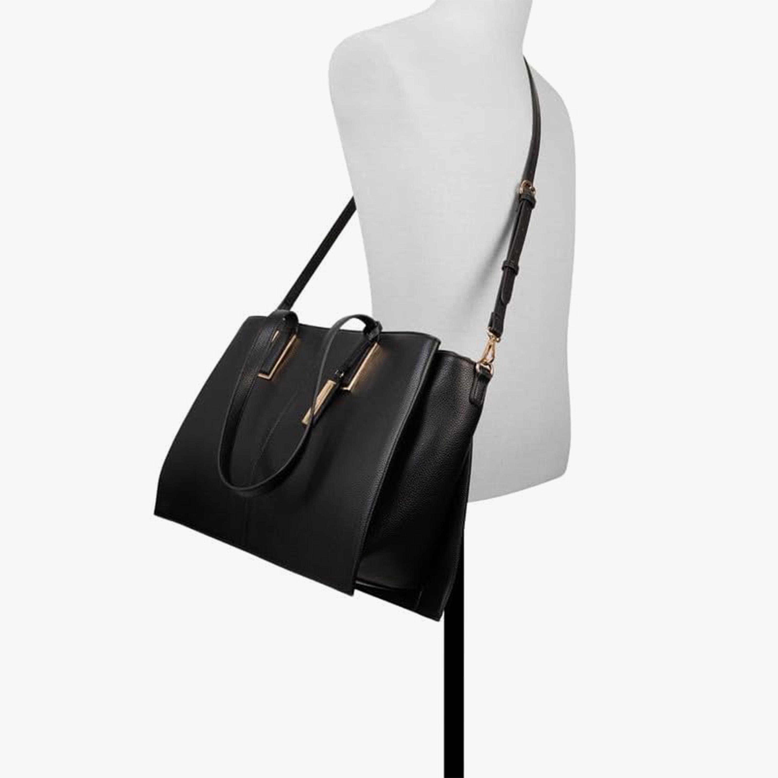 حقيبة كتف هاوريديا سادة بمقبضين مع سحاب وحزام قابل للفصل-women-bagsandwallets-handbags-image-5