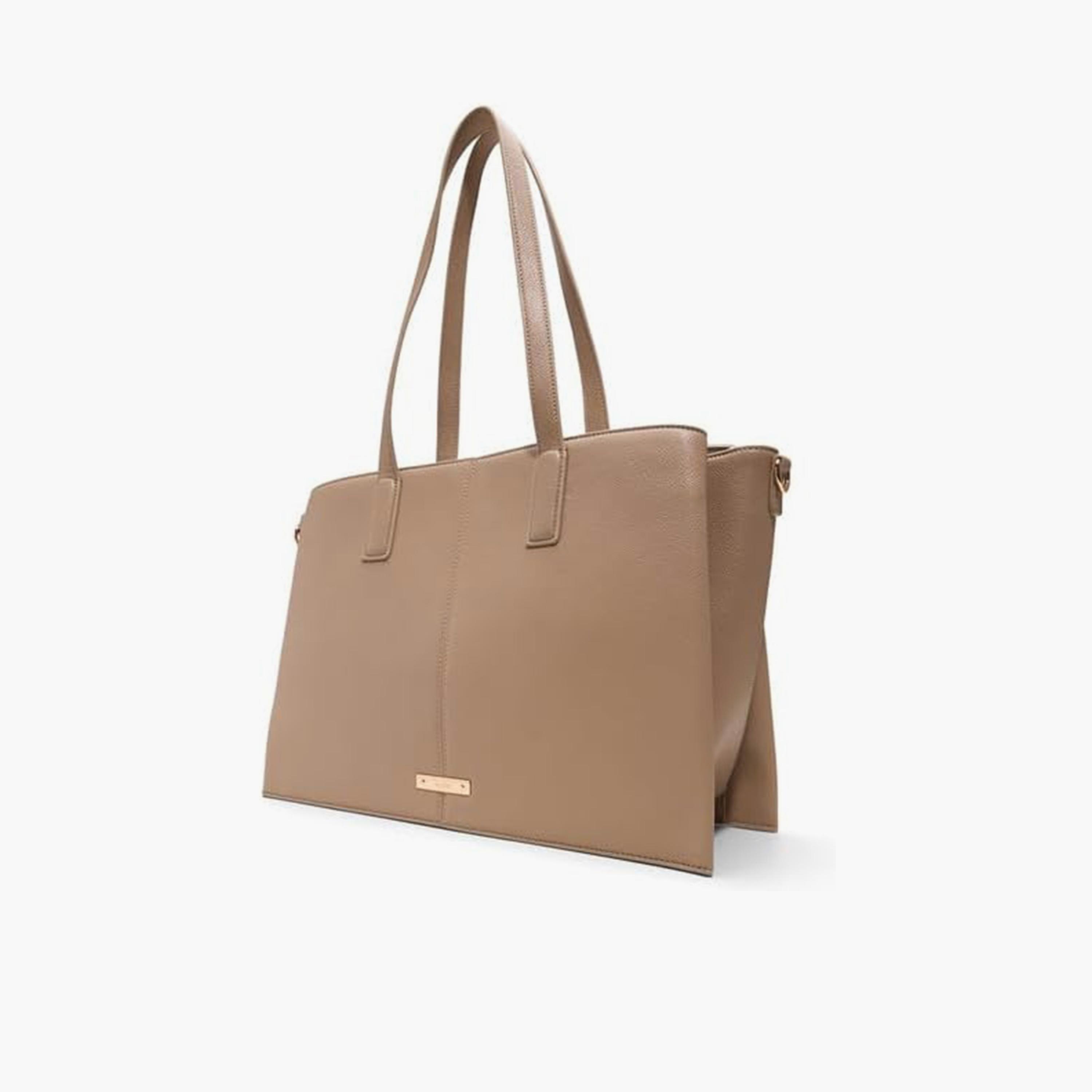 حقيبة كتف هاوريديا سادة بمقبضين مع سحاب وحزام قابل للفصل-women-bagsandwallets-handbags-image-7