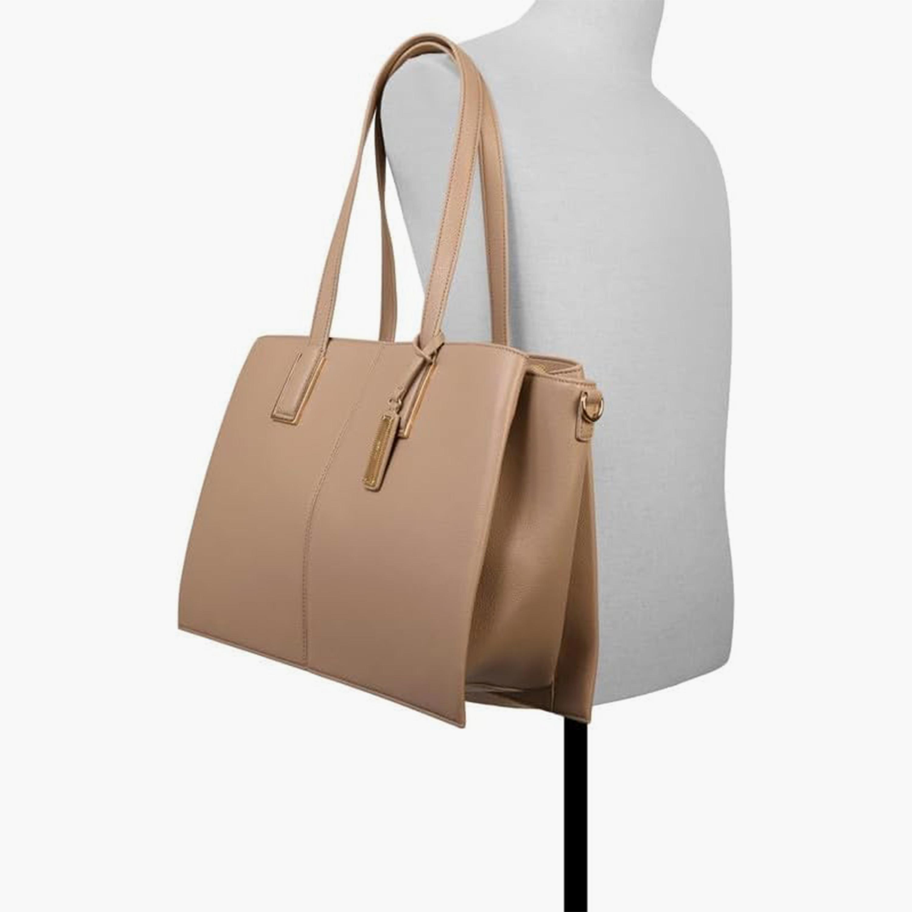 حقيبة كتف هاوريديا سادة بمقبضين مع سحاب وحزام قابل للفصل-women-bagsandwallets-handbags-image-9