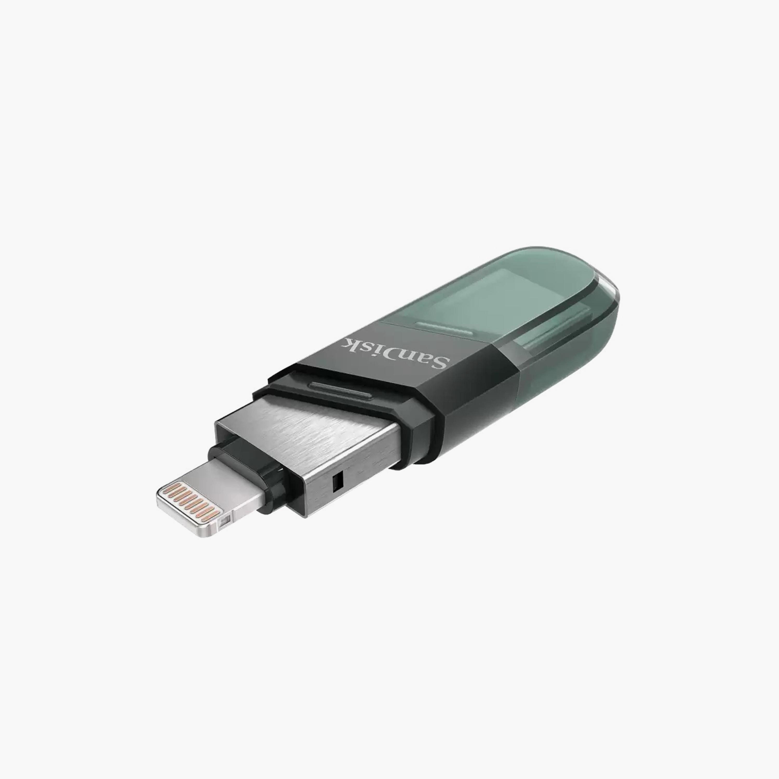 Sandisk iXpand Flash Drive Flip - 128GB Sea Green | SDIX90N-128G-GN6NE-electronics-accessories-computeraccesories-image-2