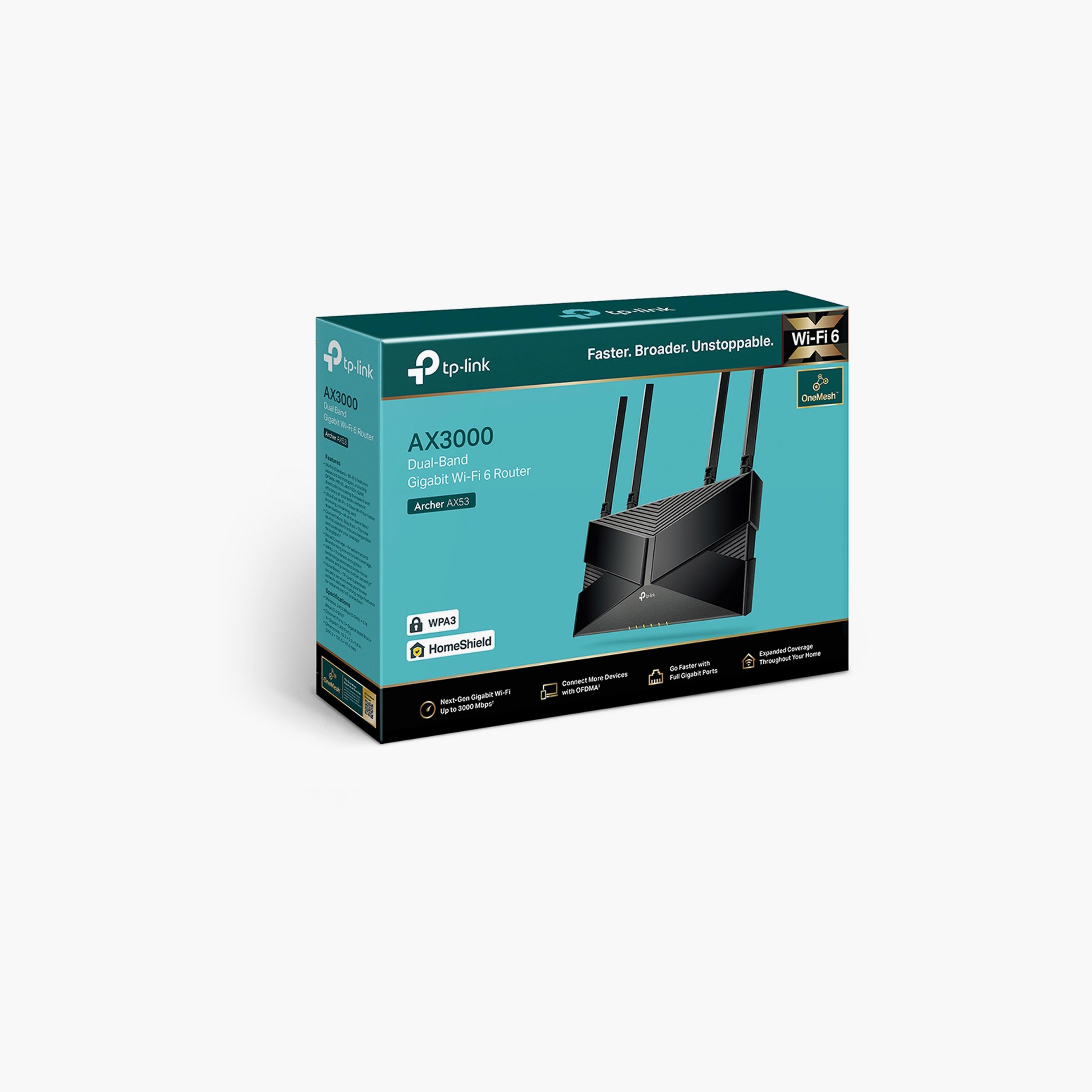 TP Link AX3000 Dual Band Gigabit Wi-Fi 6 Router | ARCHER AX53-electronics-portabledevices-image-5