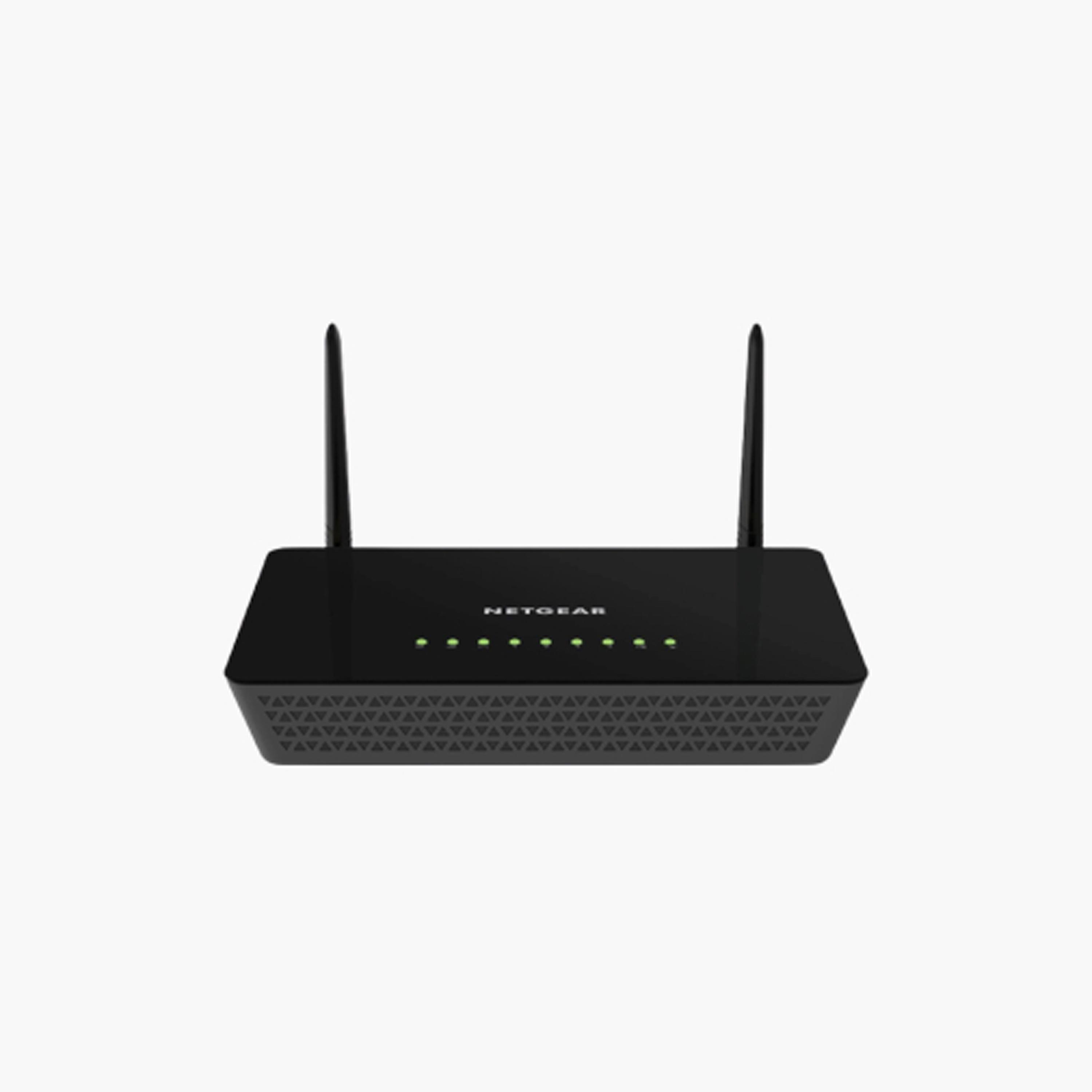 Netgear AC1200 WiFi Router Black | R6220-100PES-electronics-portabledevices-image-1