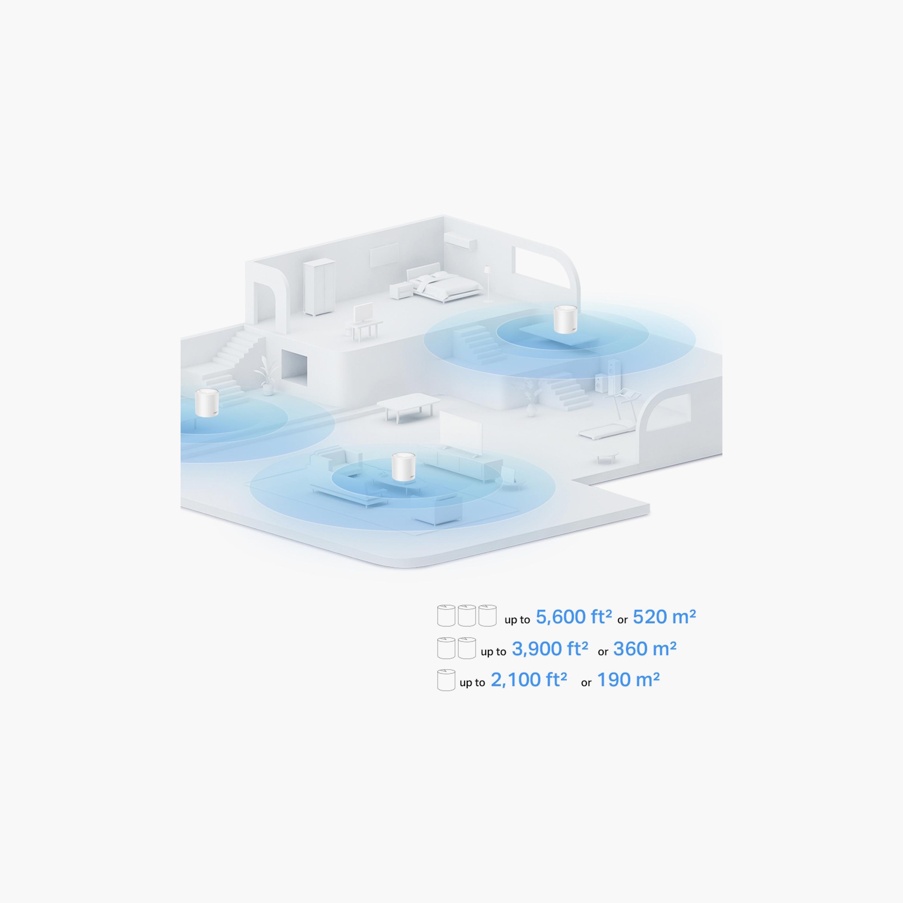 TP Link AX1500 Whole Home Mesh Wi-Fi 6 System | DECO X10 1-PACK-electronics-portabledevices-image-3