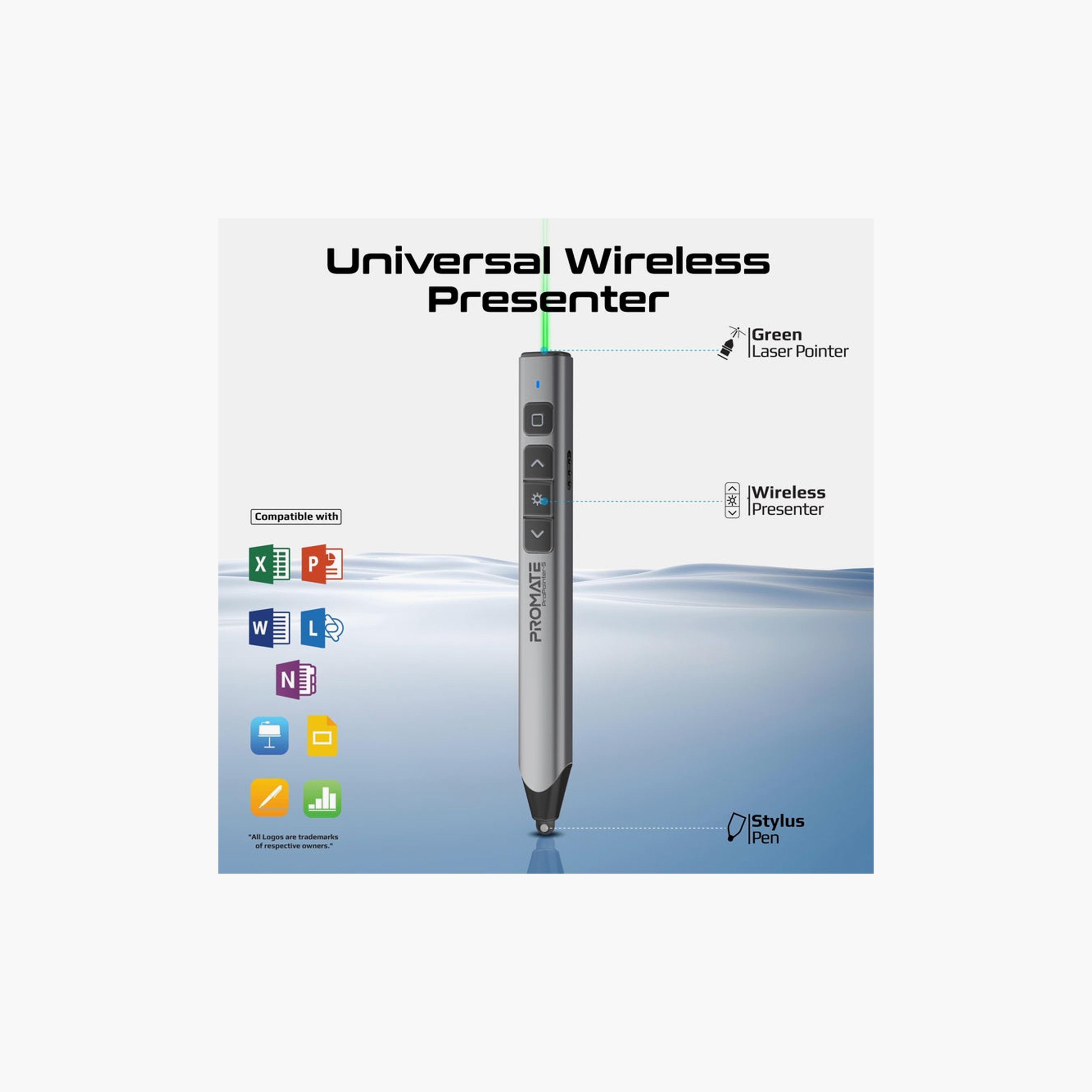 Promate Wireless Presenter with Stylus Pen 10 M Range-electronics-accessories-mobileaccesories-image-2