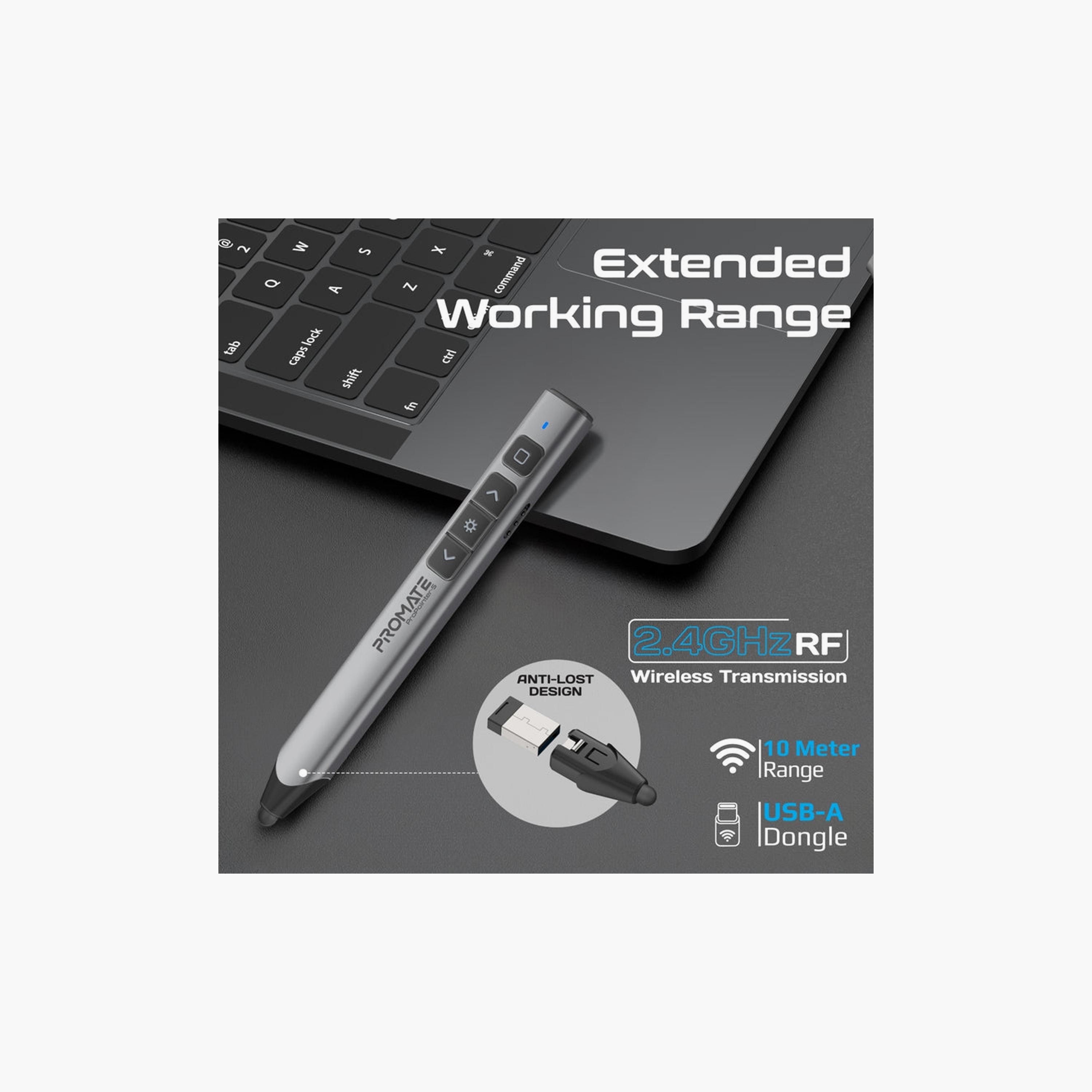 Promate Wireless Presenter with Stylus Pen 10 M Range-electronics-accessories-mobileaccesories-image-4