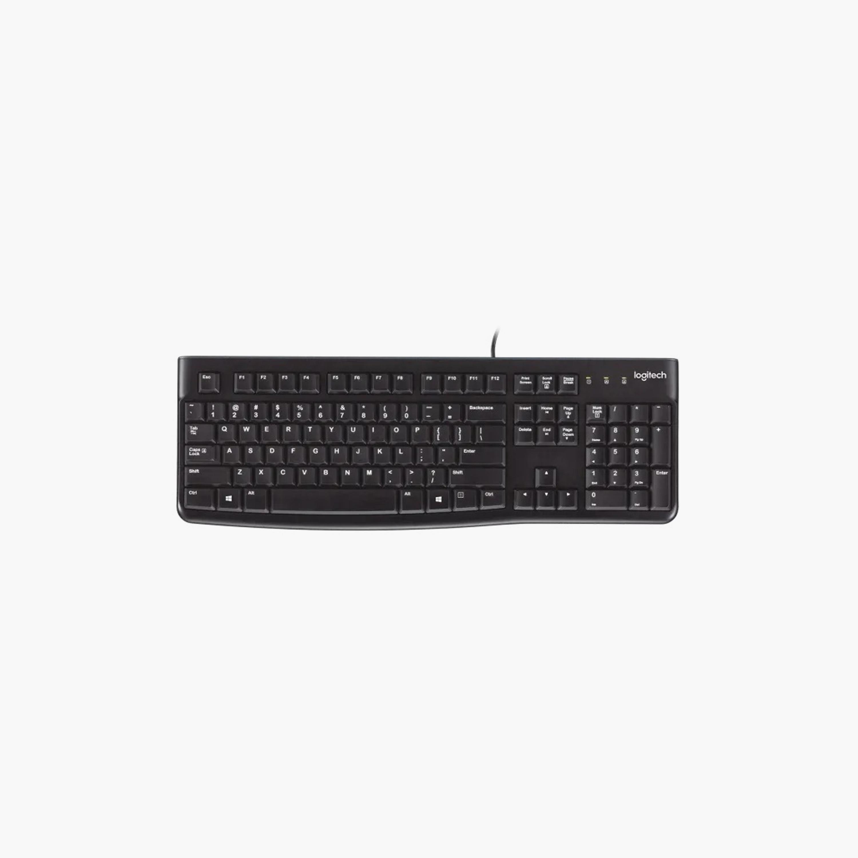 Logitech Wired Keyboard K120 Black | LOG-920-002495-electronics-accessories-computeraccesories-image-1