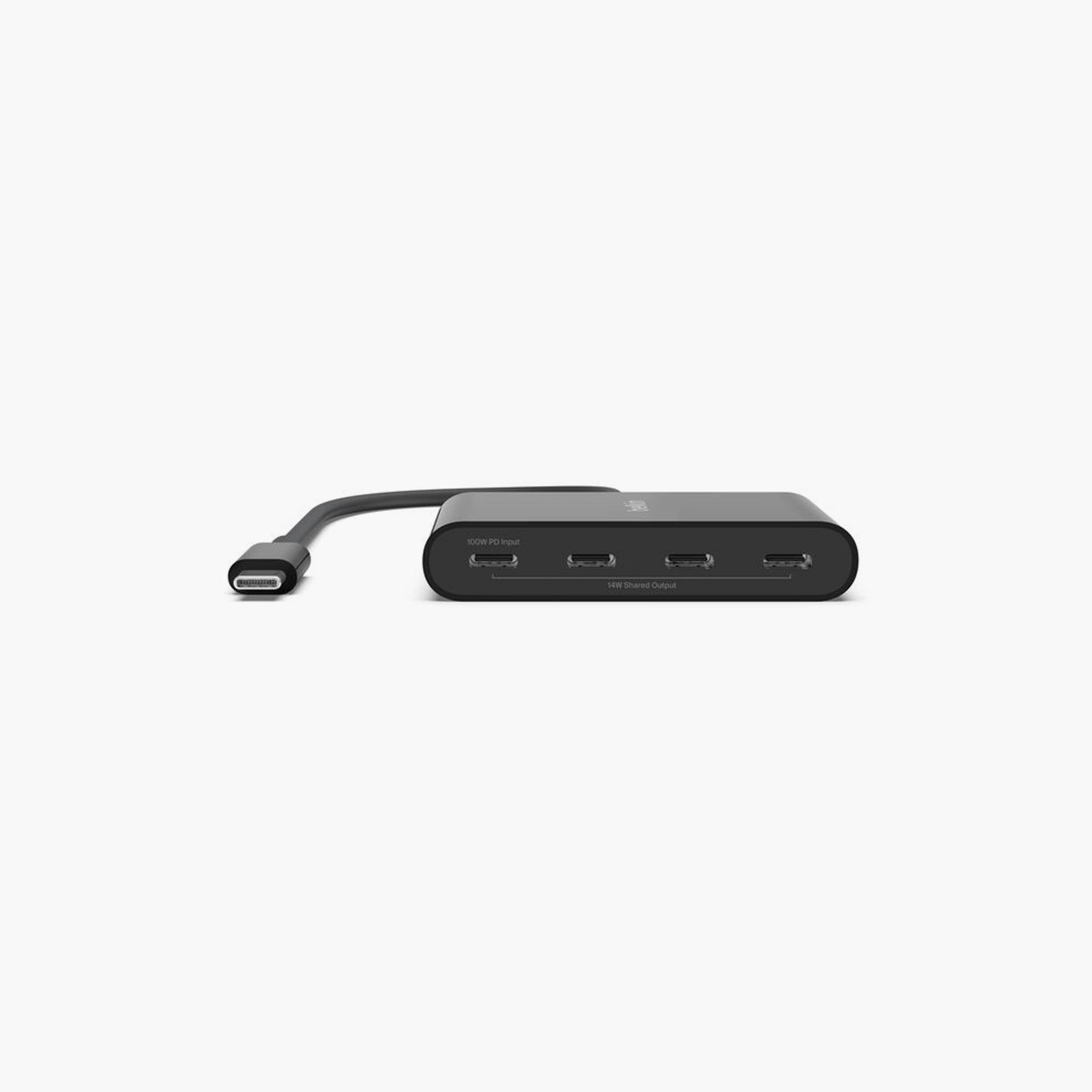 Belkin USB-C To 4 Port USB-C Hub - Black | BKN-AVC018BTBK-electronics-accessories-computeraccesories-image-2