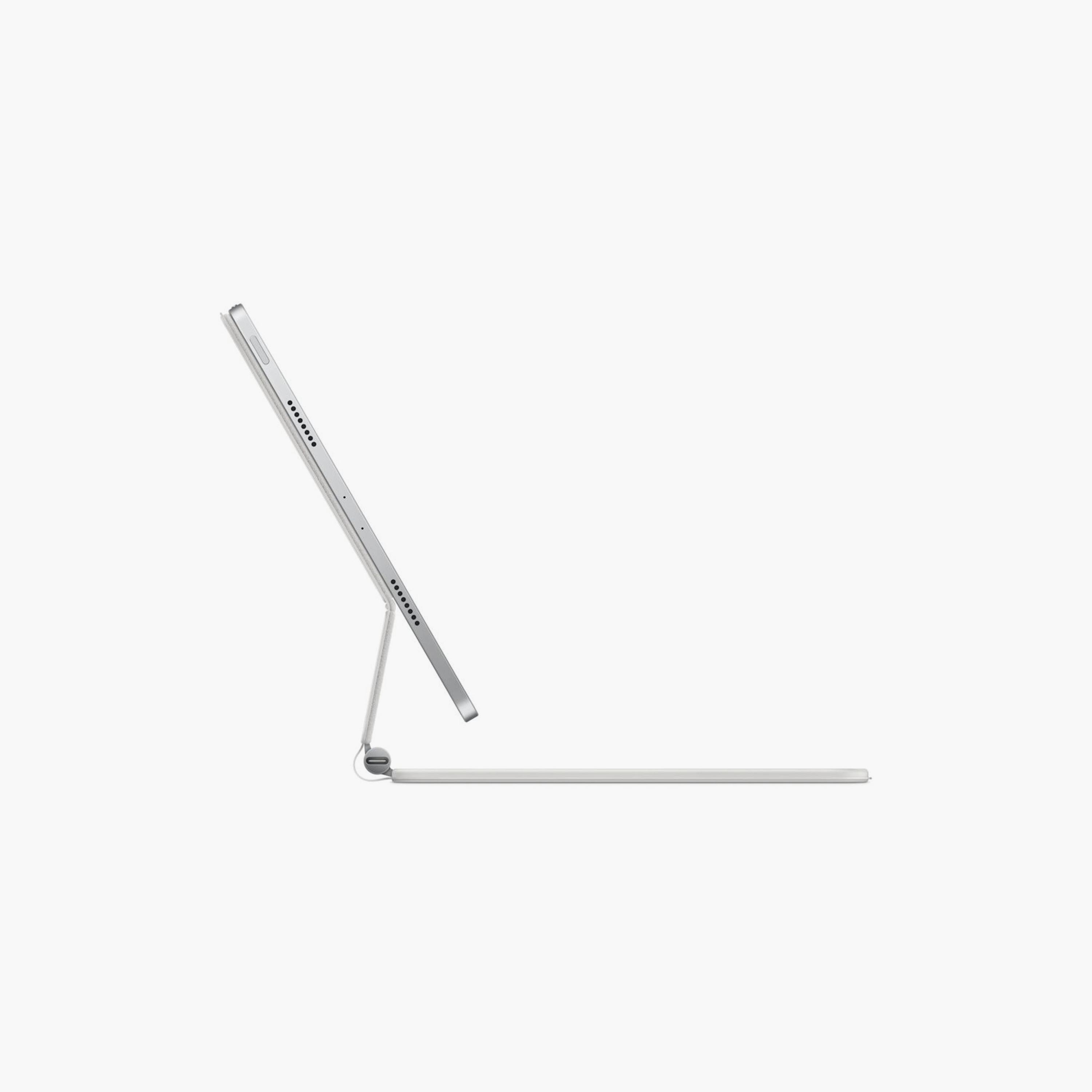 Apple Magic Keyboard for iPad Pro 11inch 3rd Gen Air 4th Gen Arabic White | MJQJ3AB/A-electronics-accessories-computeraccesories-image-2
