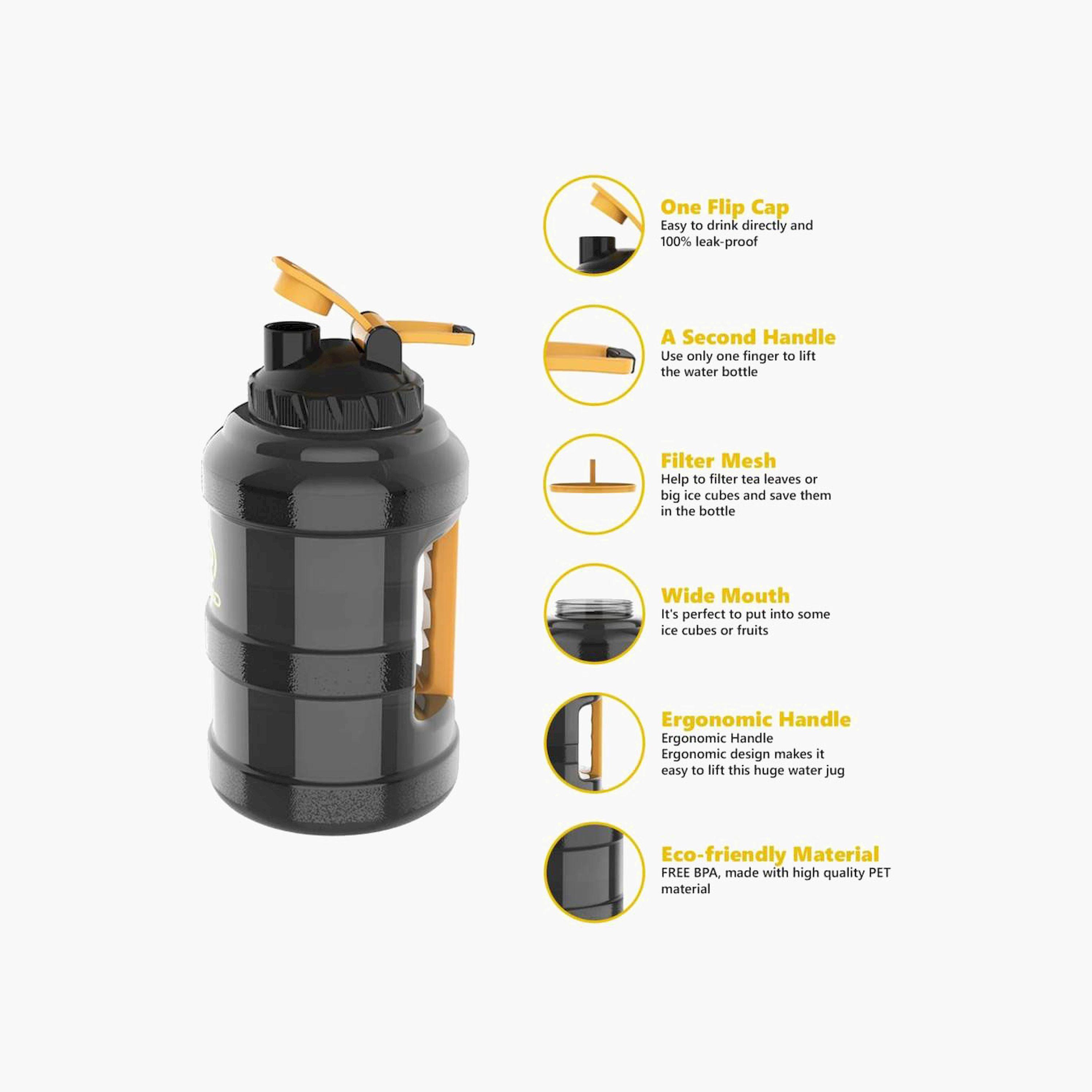 ريجيد فتنس - زجاجة رياضية خالية من BPA سعة 2.5 لتر-sports-gear-gym-image-4