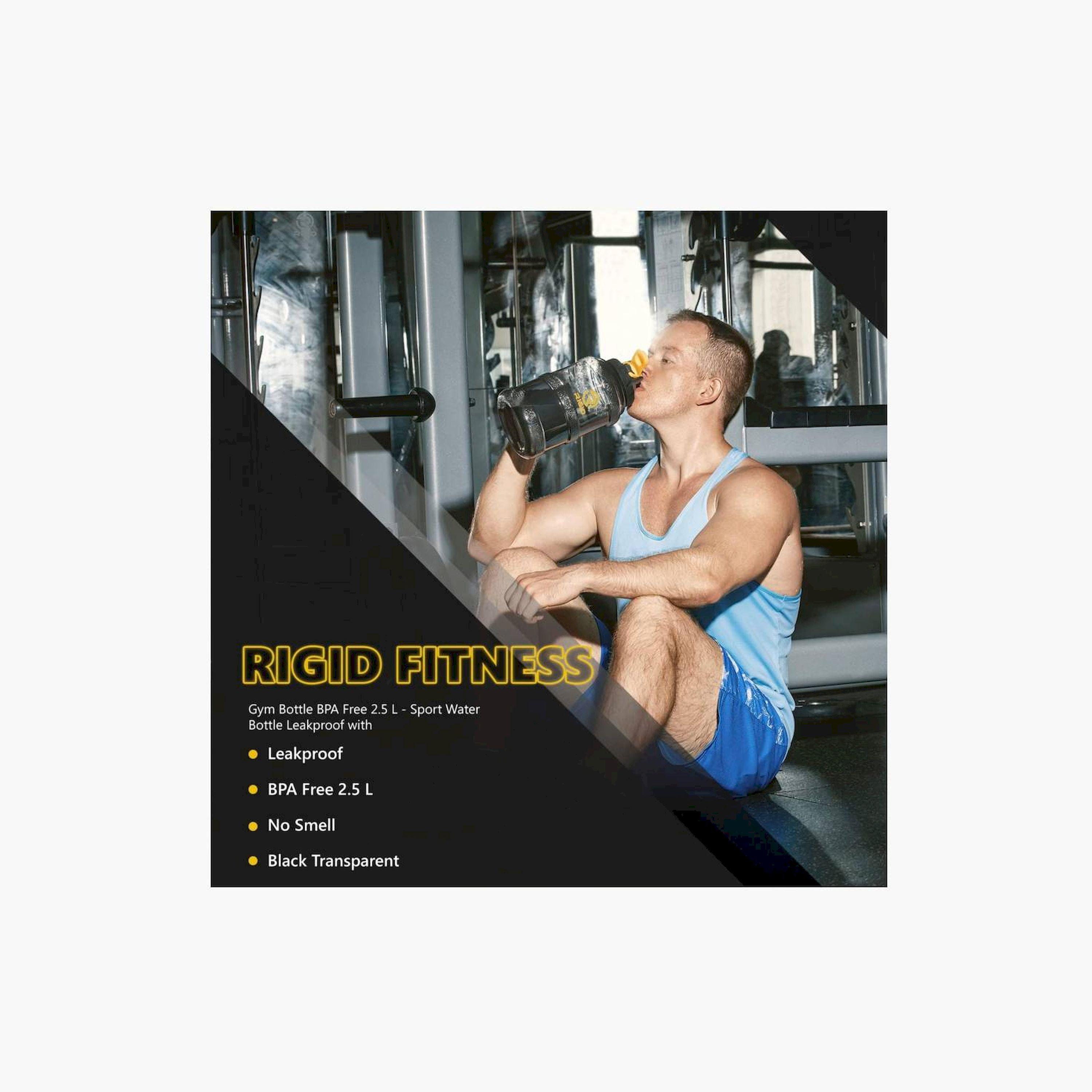 ريجيد فتنس - زجاجة رياضية خالية من BPA سعة 2.5 لتر-sports-gear-gym-image-5
