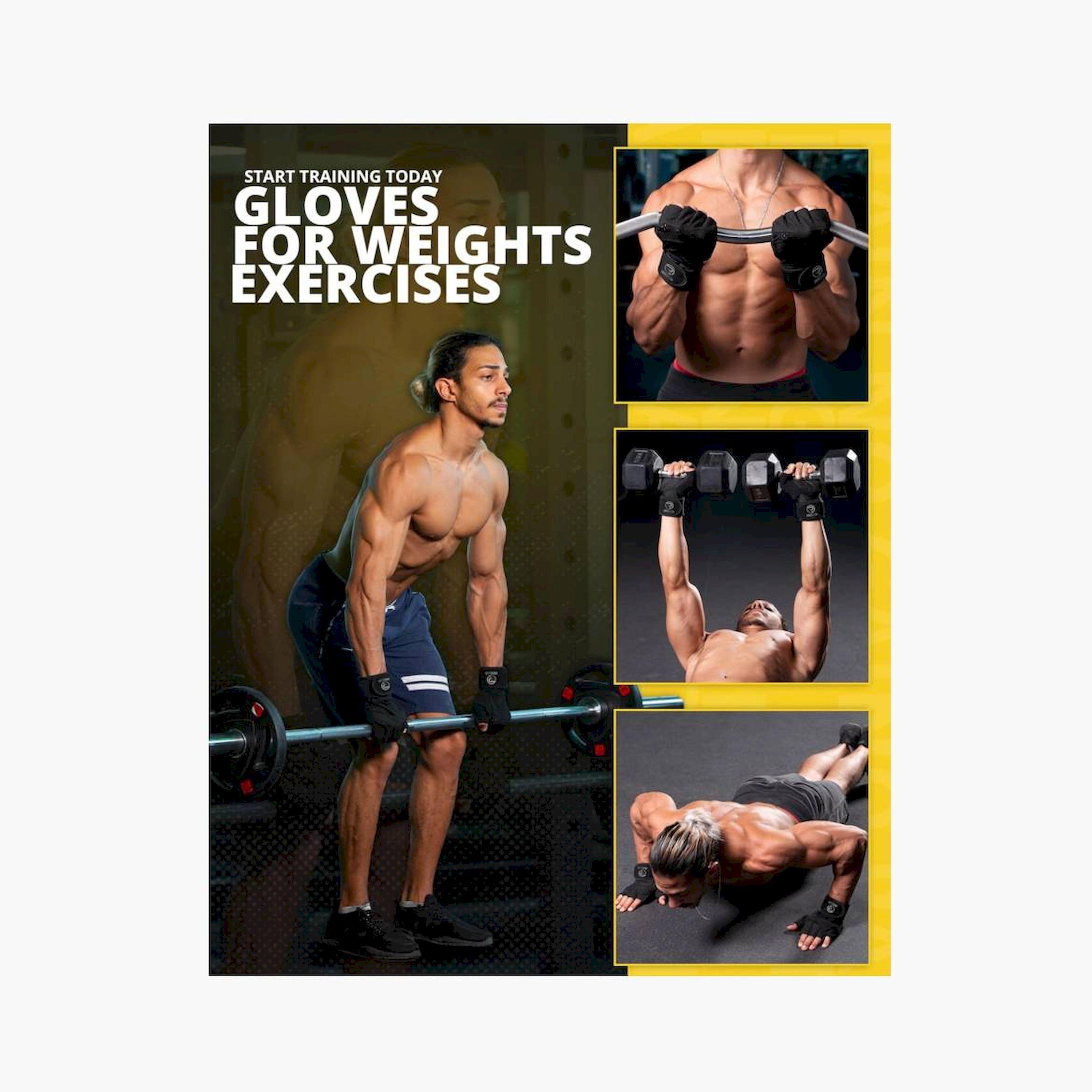 ريجيد فتنس - قفازات رياضية للرجال مع دعم للمعصم-sports-gear-gym-image-5