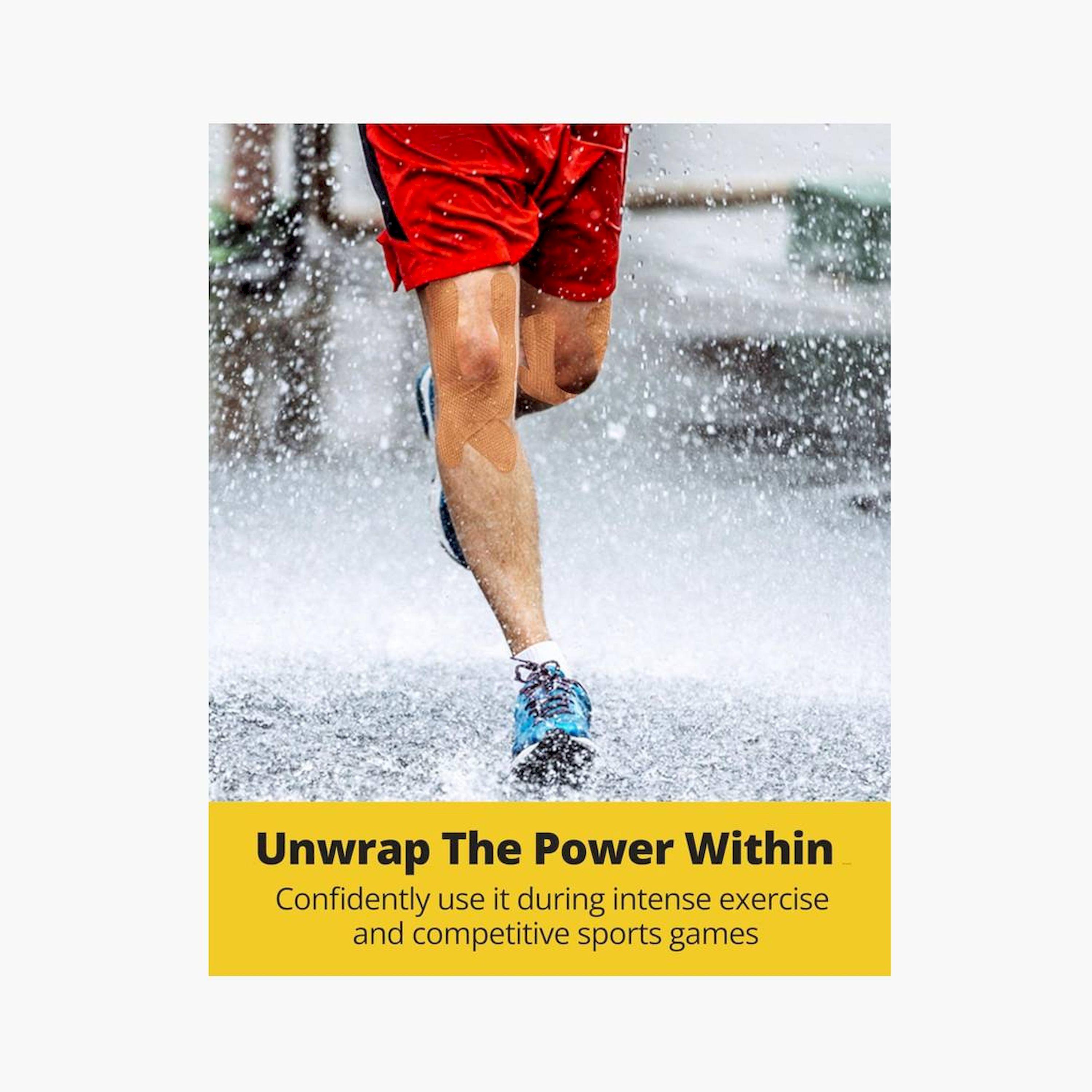 ريجيد فتنس - شريط حركي - لاصق ألماني - 5 سم × 5 أمتار - قطعتان (أسود)-sports-gear-gym-image-6