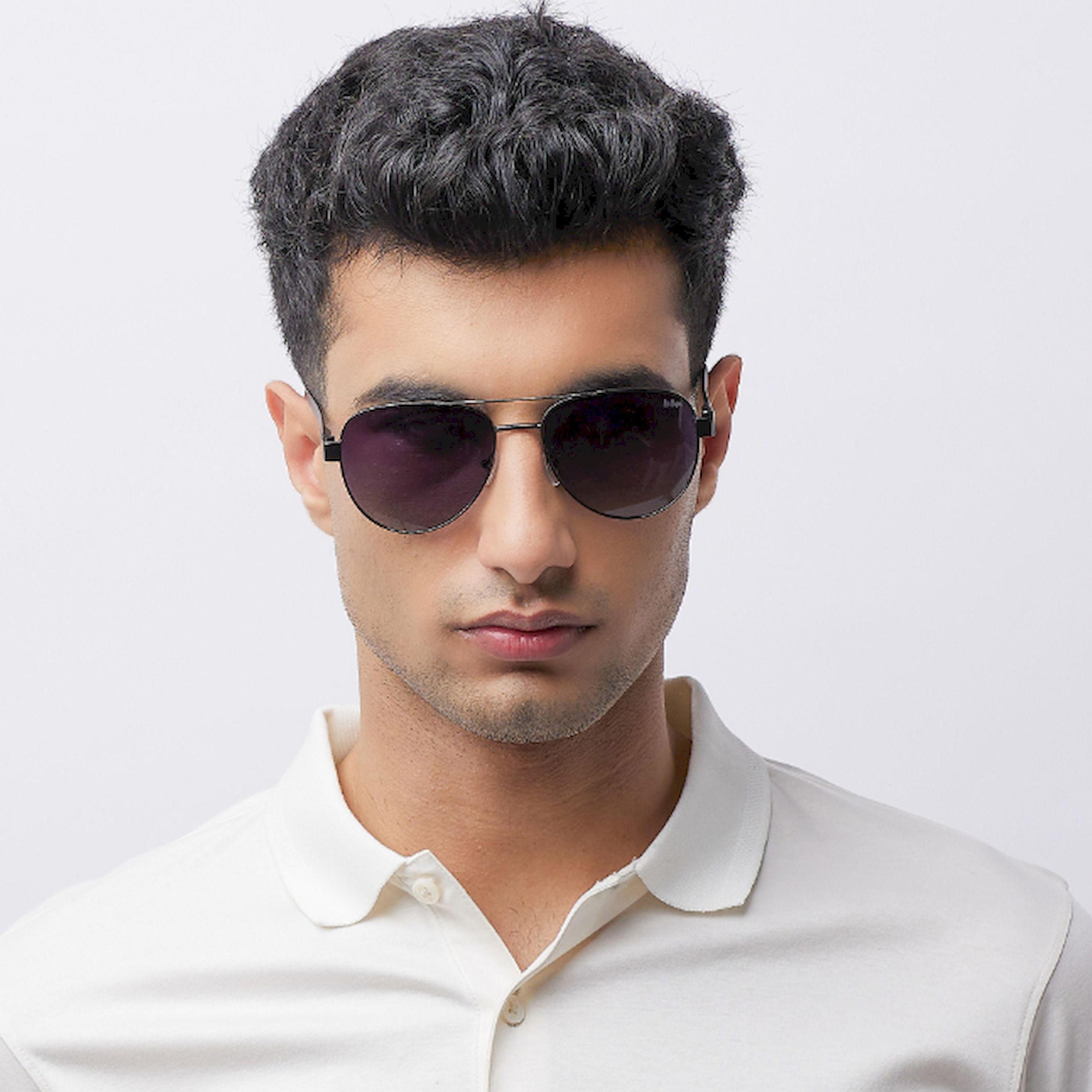 Lee Cooper Polarized 60MM Gradient Grey Round Sunglasses - LC1201C01-men-sunglasses-image-8