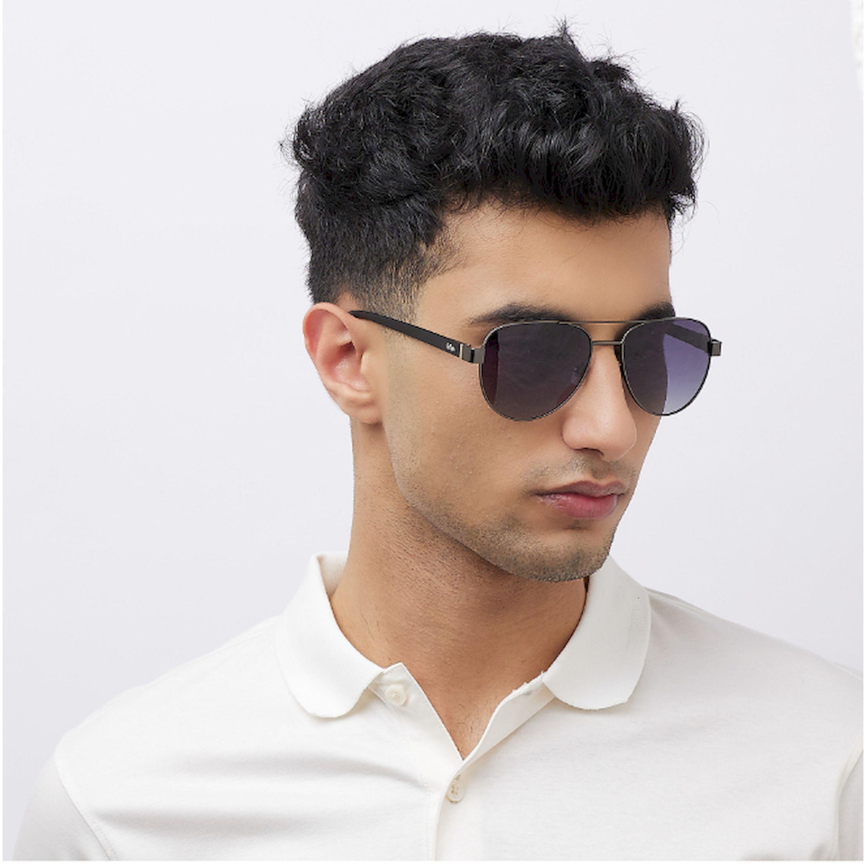نظارة شمسية مستقطبة إطار مسدس عدسة عاكسة رمادية متدرجة 60 مم-men-sunglasses-image-9