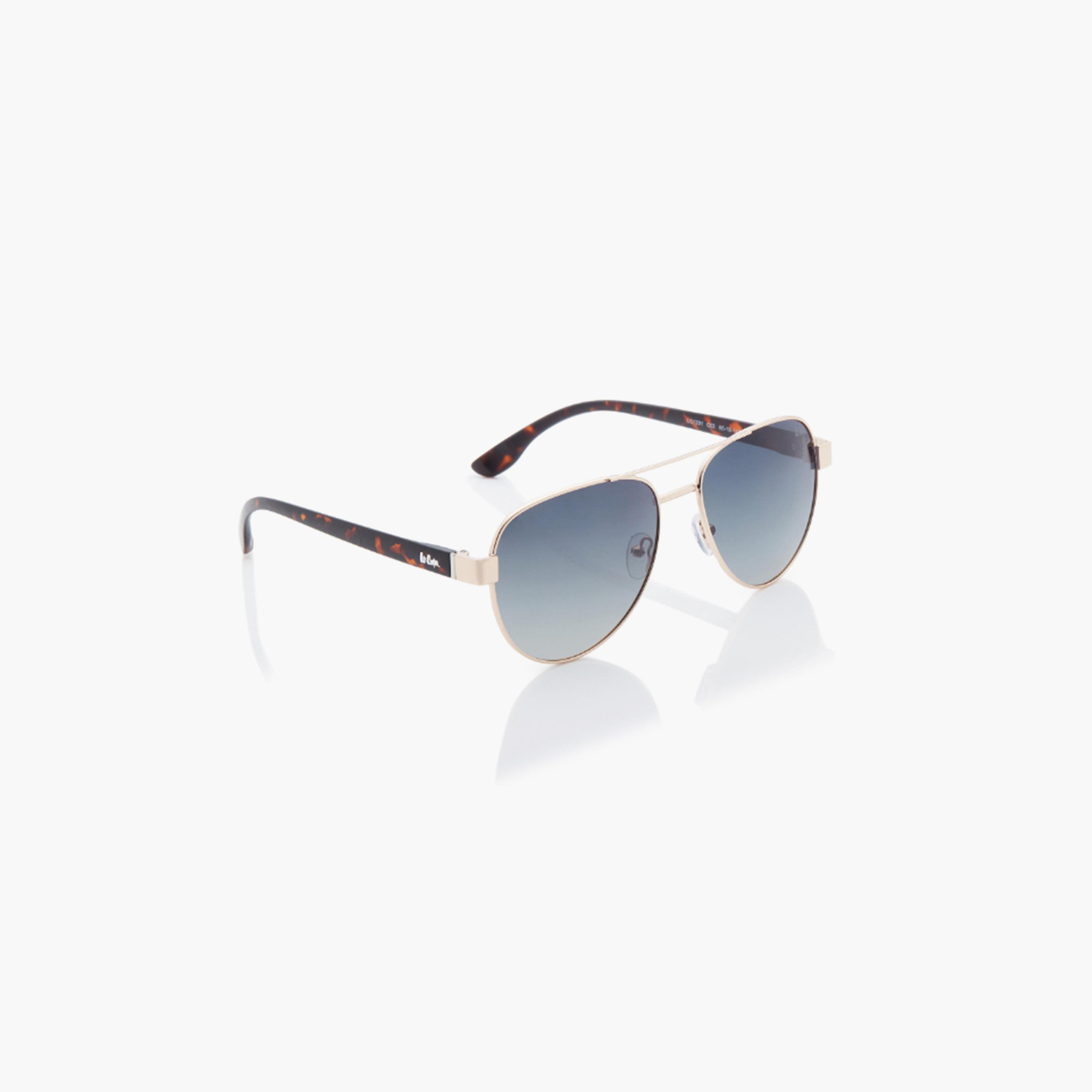 نظارة شمسية مستقطبة إطار ذهبي متدرج G15 عدسة عاكسة 60 مم-men-sunglasses-image-6