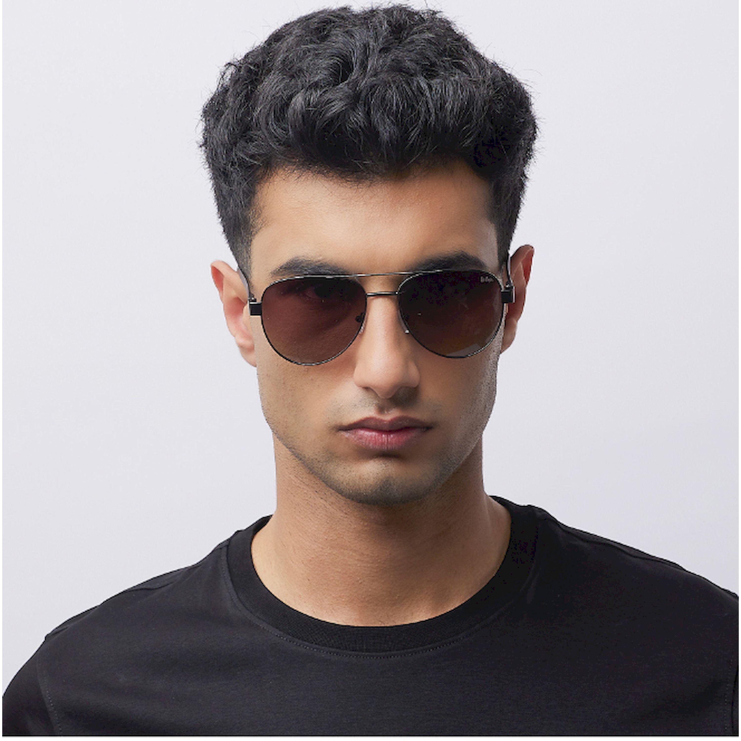 Lee Cooper Polarized 60MM Gradient Brown Round Sunglasses - LC1201C03-men-sunglasses-image-7