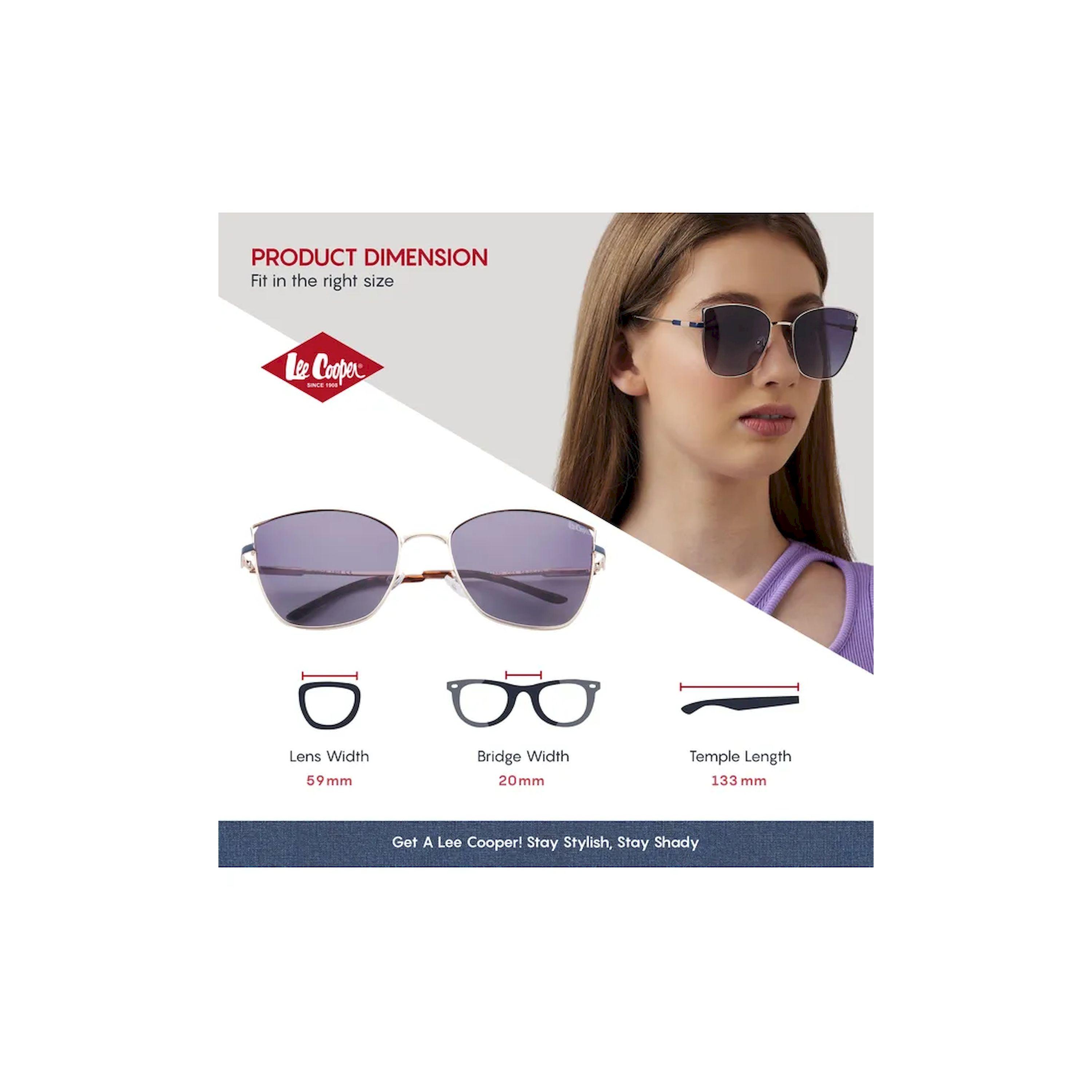 Lee Cooper Polarized 59MM Gradient Grey Cat Eye Sunglasses - LC1202C03-women-sunglasses-image-2