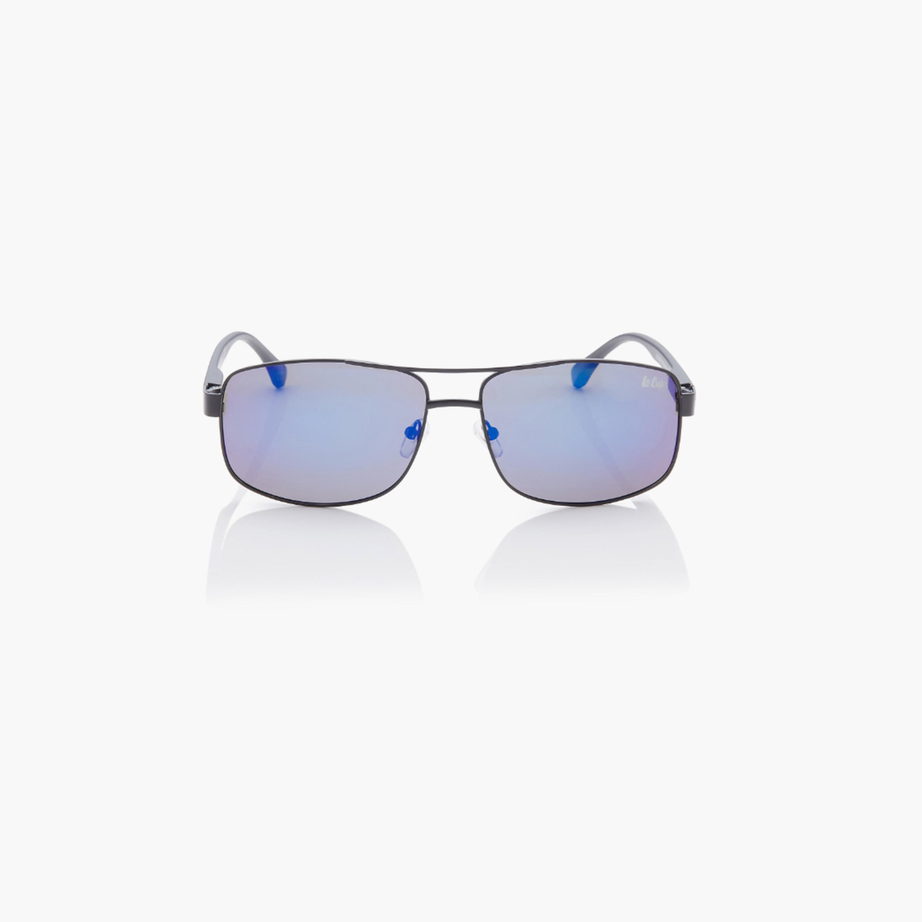 Lee Cooper Polarized 64MM Blue Mirror Rectangle Sunglasses - LC1203C03-men-sunglasses-image-3