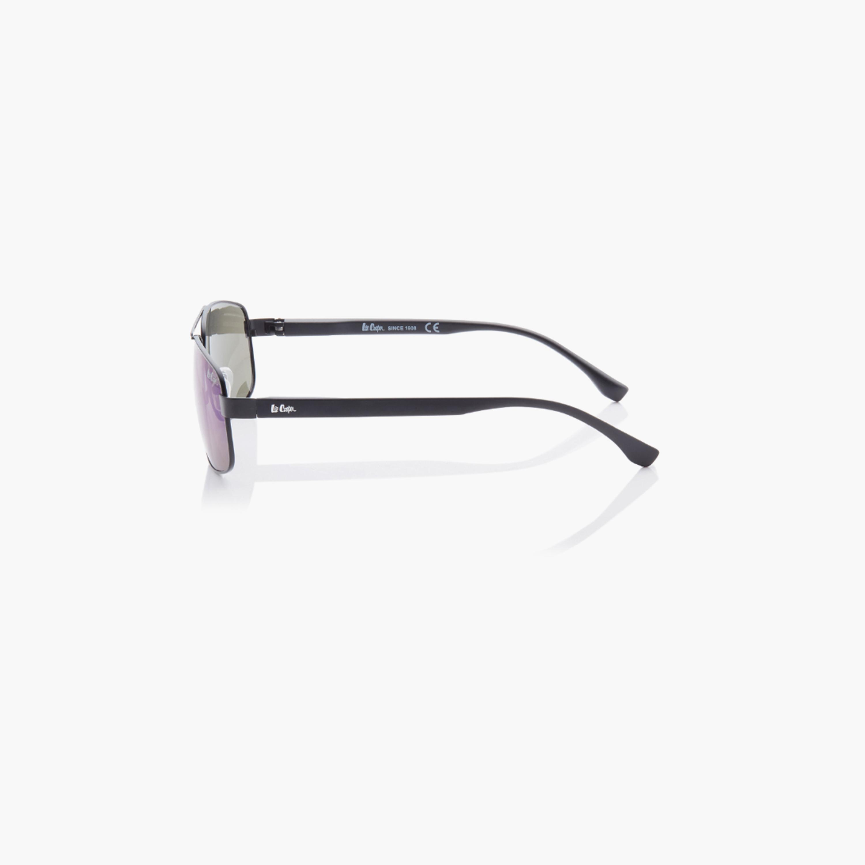 Lee Cooper Polarized 64MM Blue Mirror Rectangle Sunglasses - LC1203C03-men-sunglasses-image-4