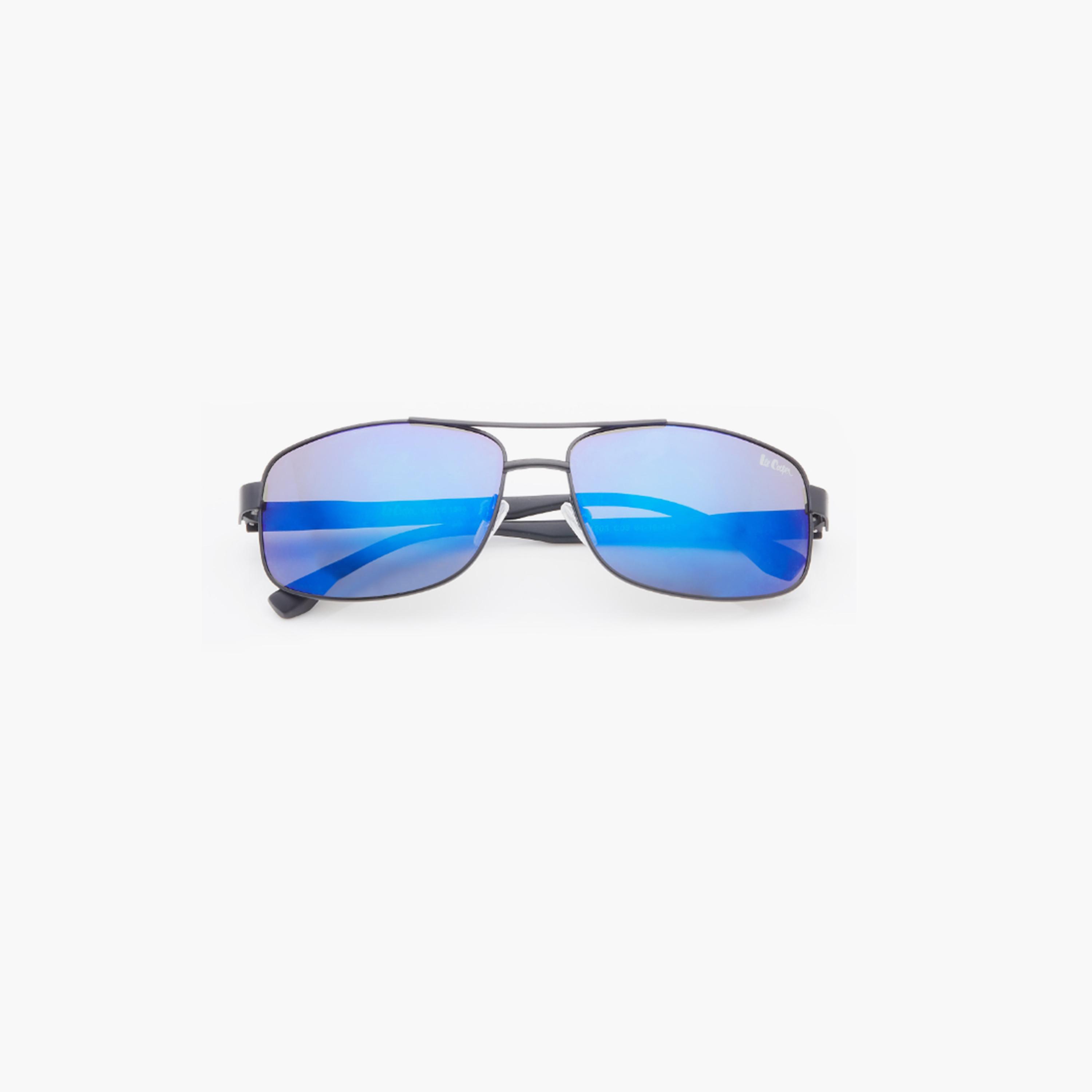 Lee Cooper Polarized 64MM Blue Mirror Rectangle Sunglasses - LC1203C03-men-sunglasses-image-6