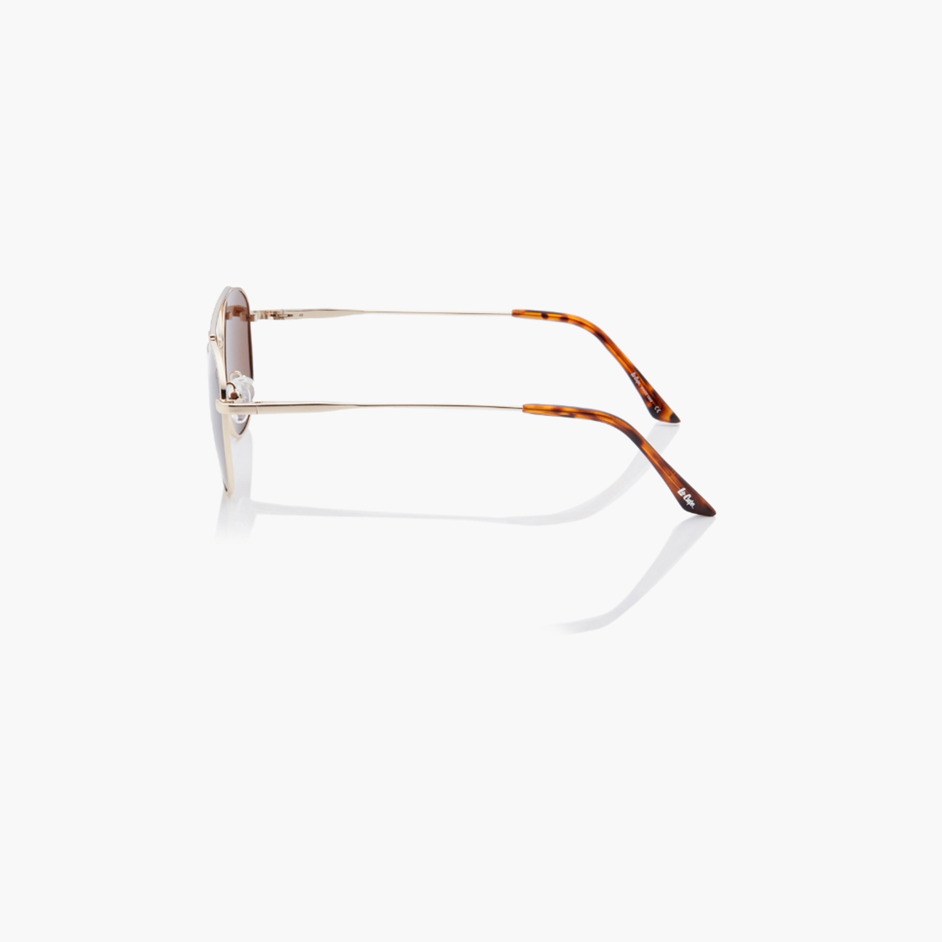 Lee Cooper Polarized 54MM Brown Round Sunglasses - LC1204C01-men-sunglasses-image-4