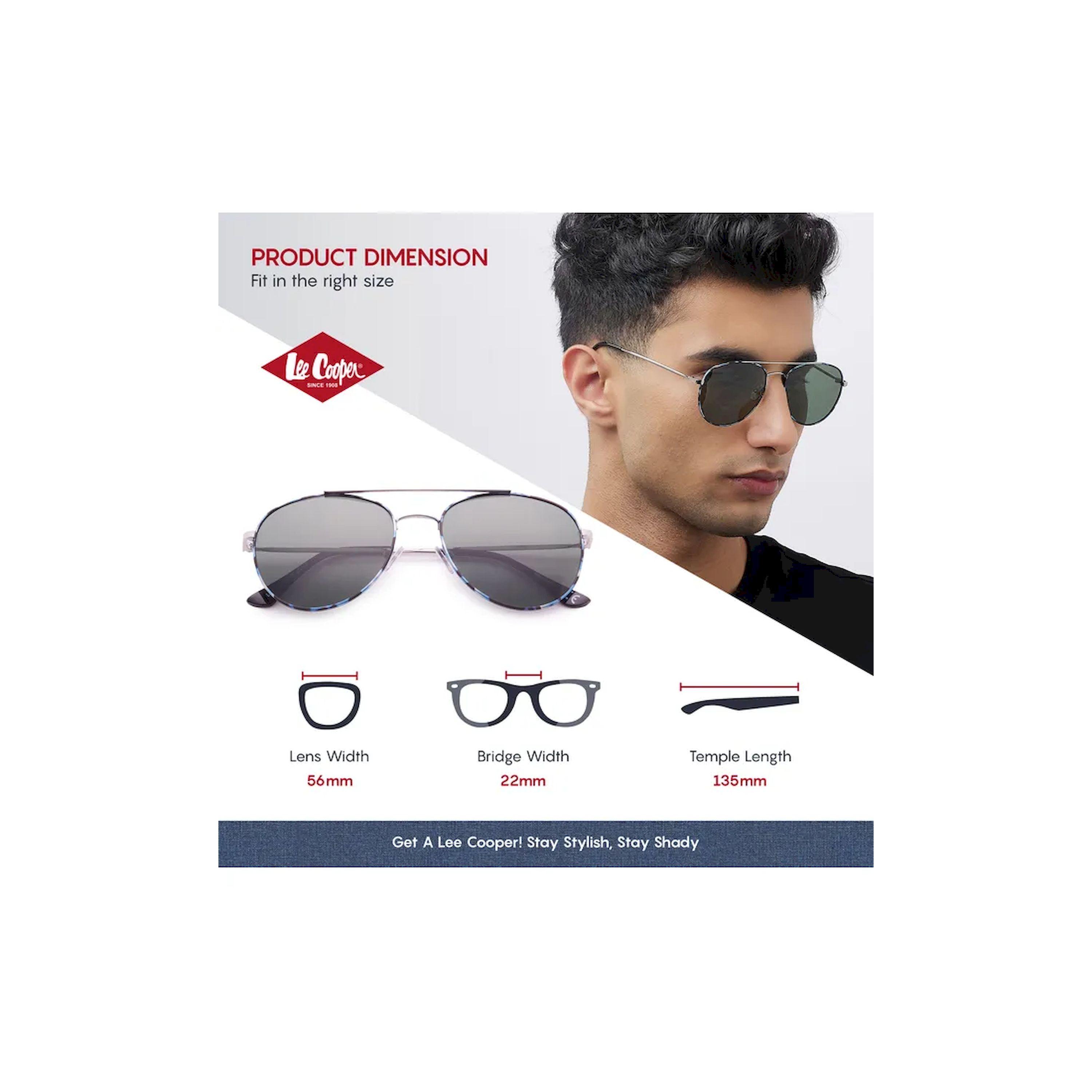 Lee Cooper Polarized 56MM G15 Round Sunglasses - LC1205C03-men-sunglasses-image-2