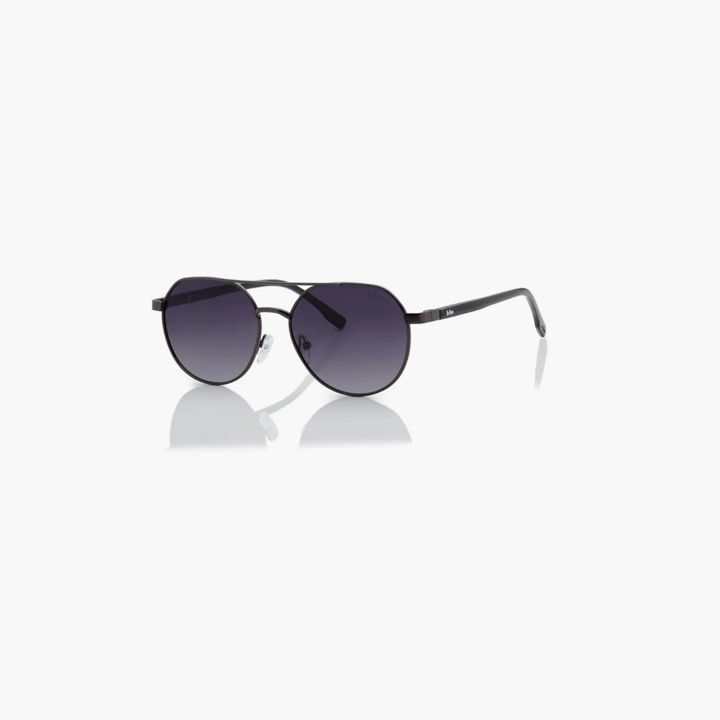 Lee Cooper Polarized 56MM Gradient Grey Round Sunglasses - LC1206C02-men-sunglasses-image-1