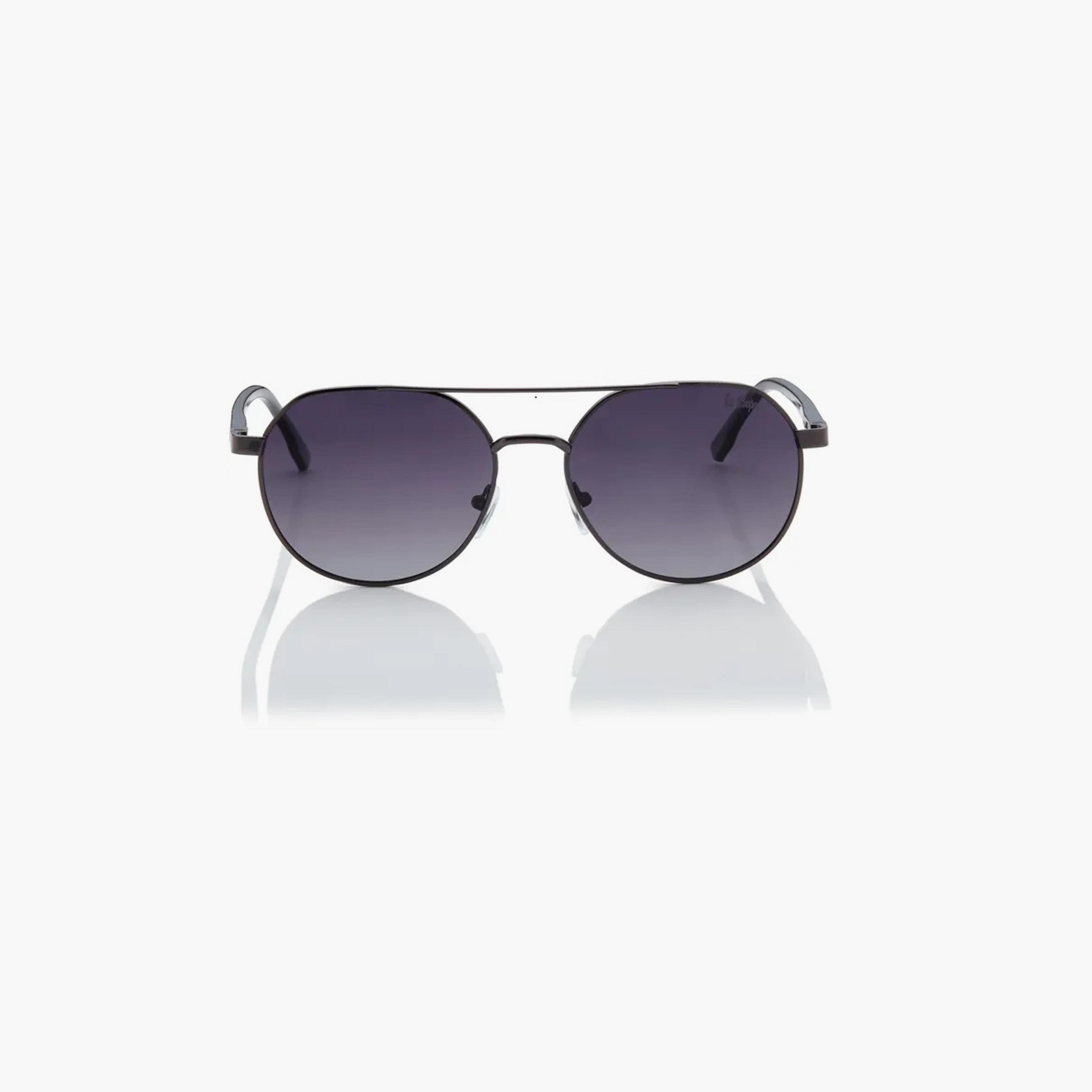 Lee Cooper Polarized 56MM Gradient Grey Round Sunglasses - LC1206C02-men-sunglasses-image-3