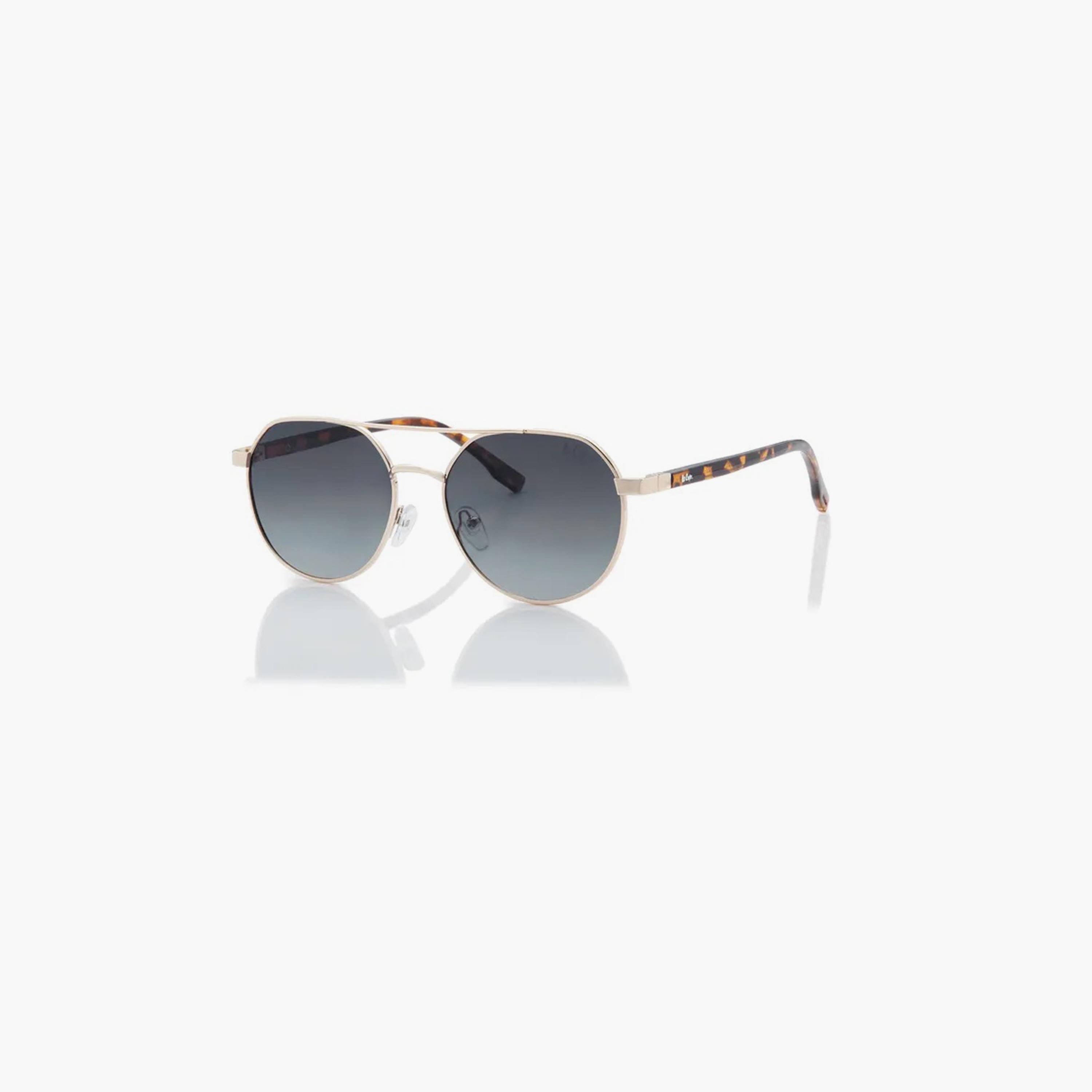 نظارة شمسية مستقطبة إطار ذهبي متدرج G15 عدسة عاكسة 56 مم-men-sunglasses-image-8