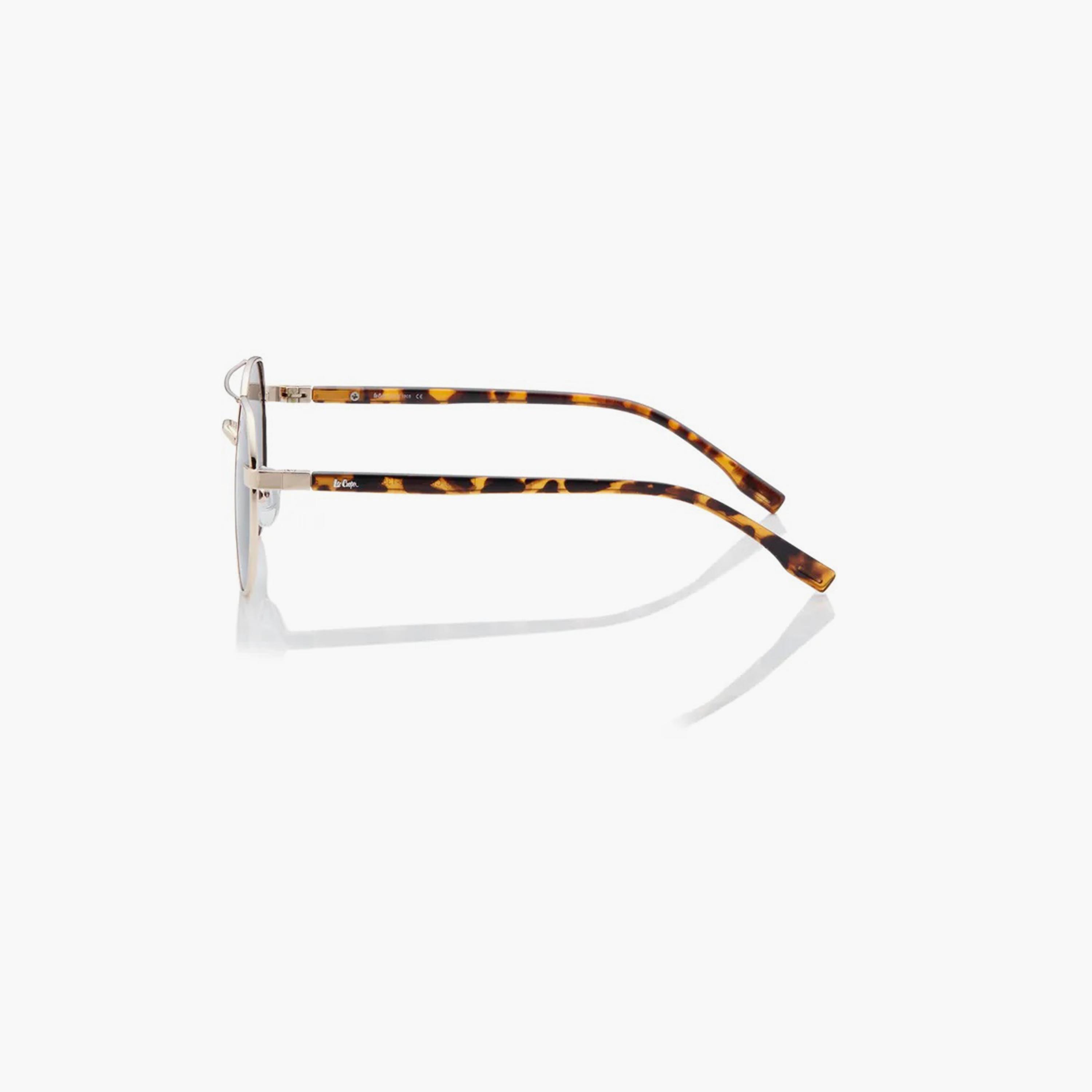 نظارة شمسية مستقطبة إطار ذهبي متدرج G15 عدسة عاكسة 56 مم-men-sunglasses-image-5