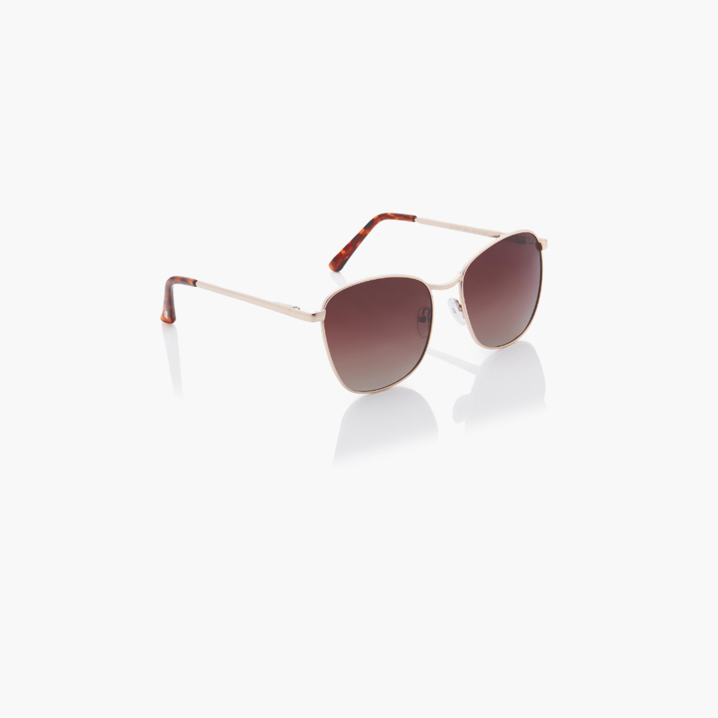 Lee Cooper Polarized 55MM Gradient Brown Rectangle Sunglasses - LC1207C01-women-sunglasses-image-5
