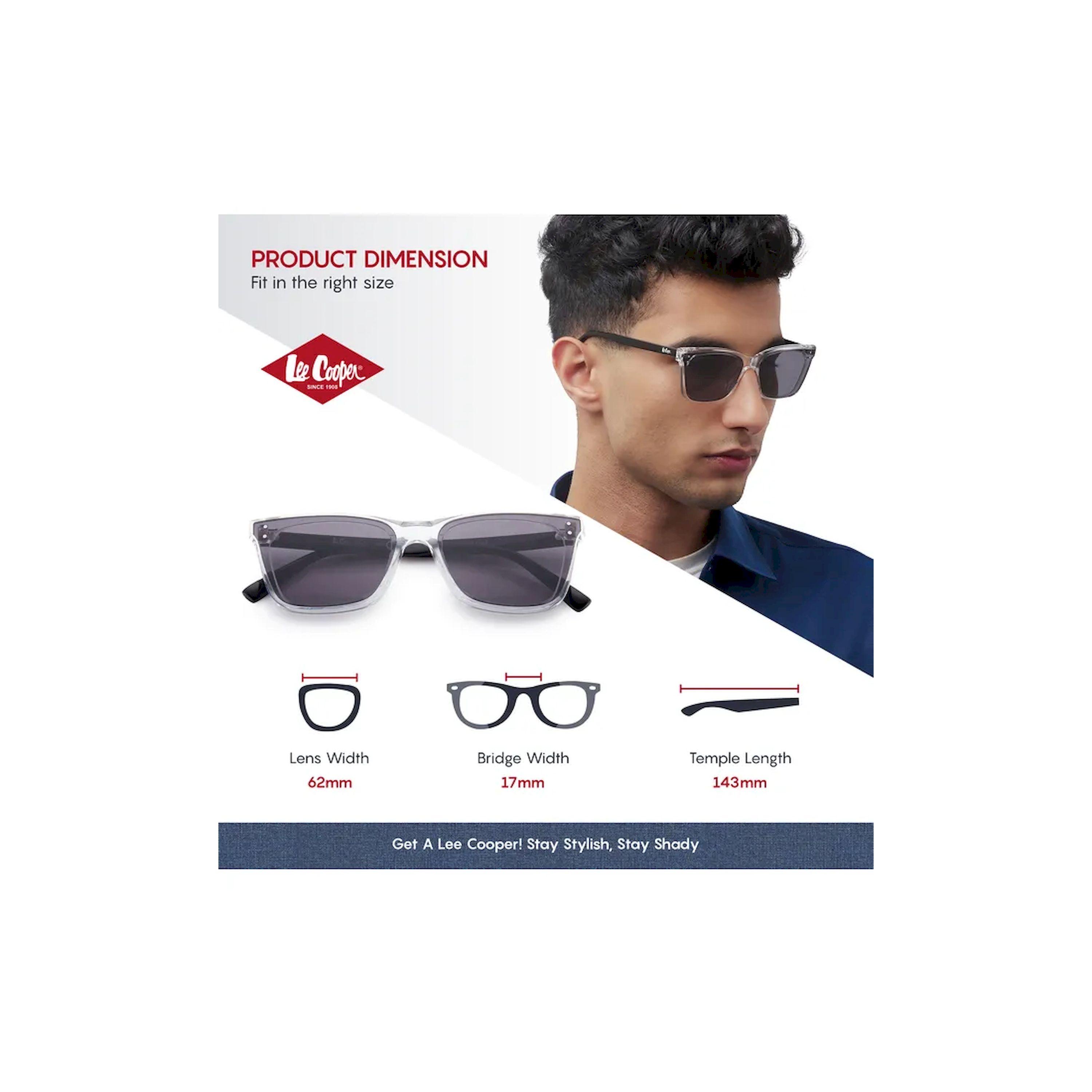 Lee Cooper 62MM Grey Square Sunglasses - LC1208C02-women-sunglasses-image-2